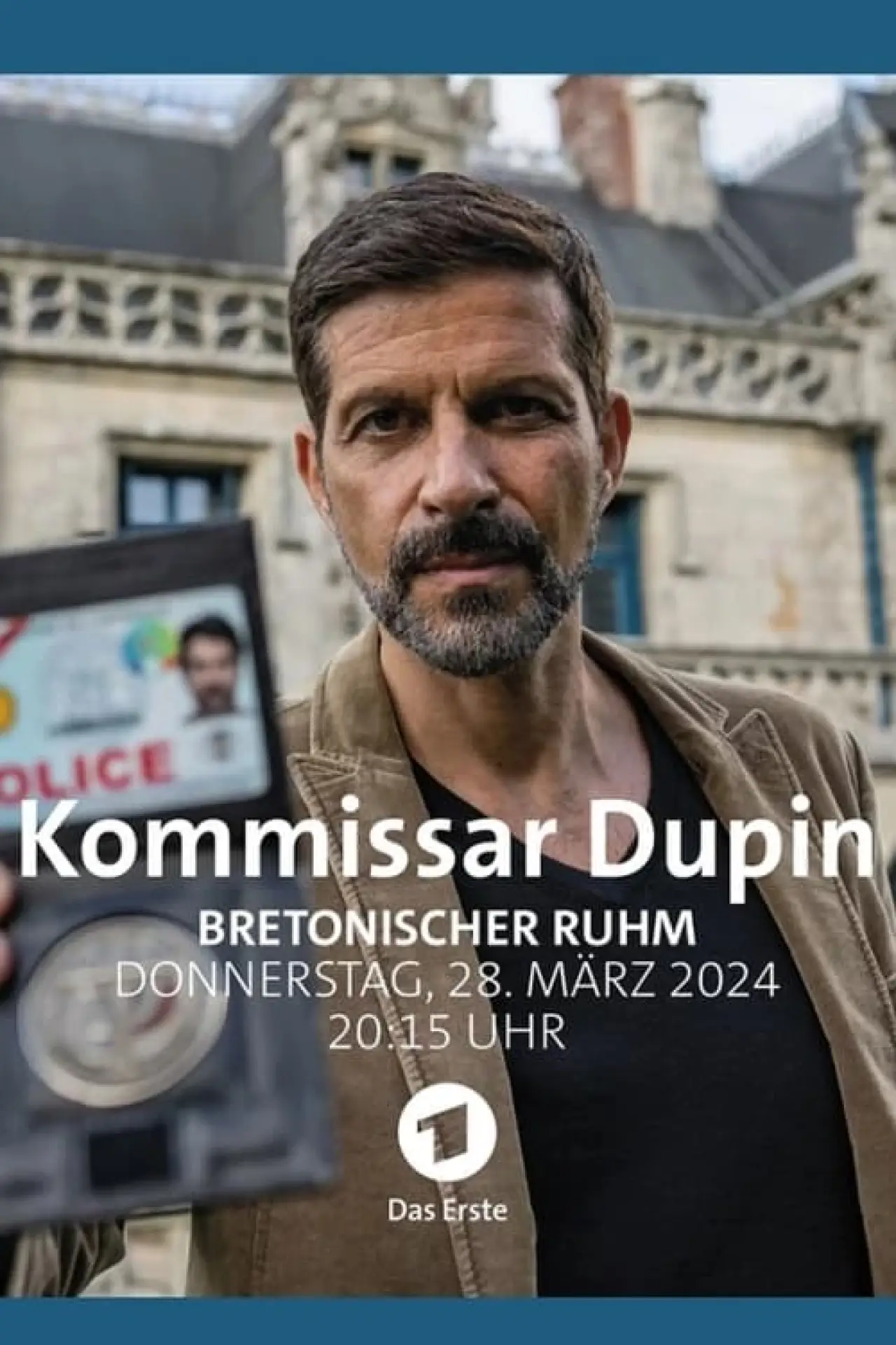 Plakat filmowy "Kommissar Dupin - Bretonischer Ruhm"