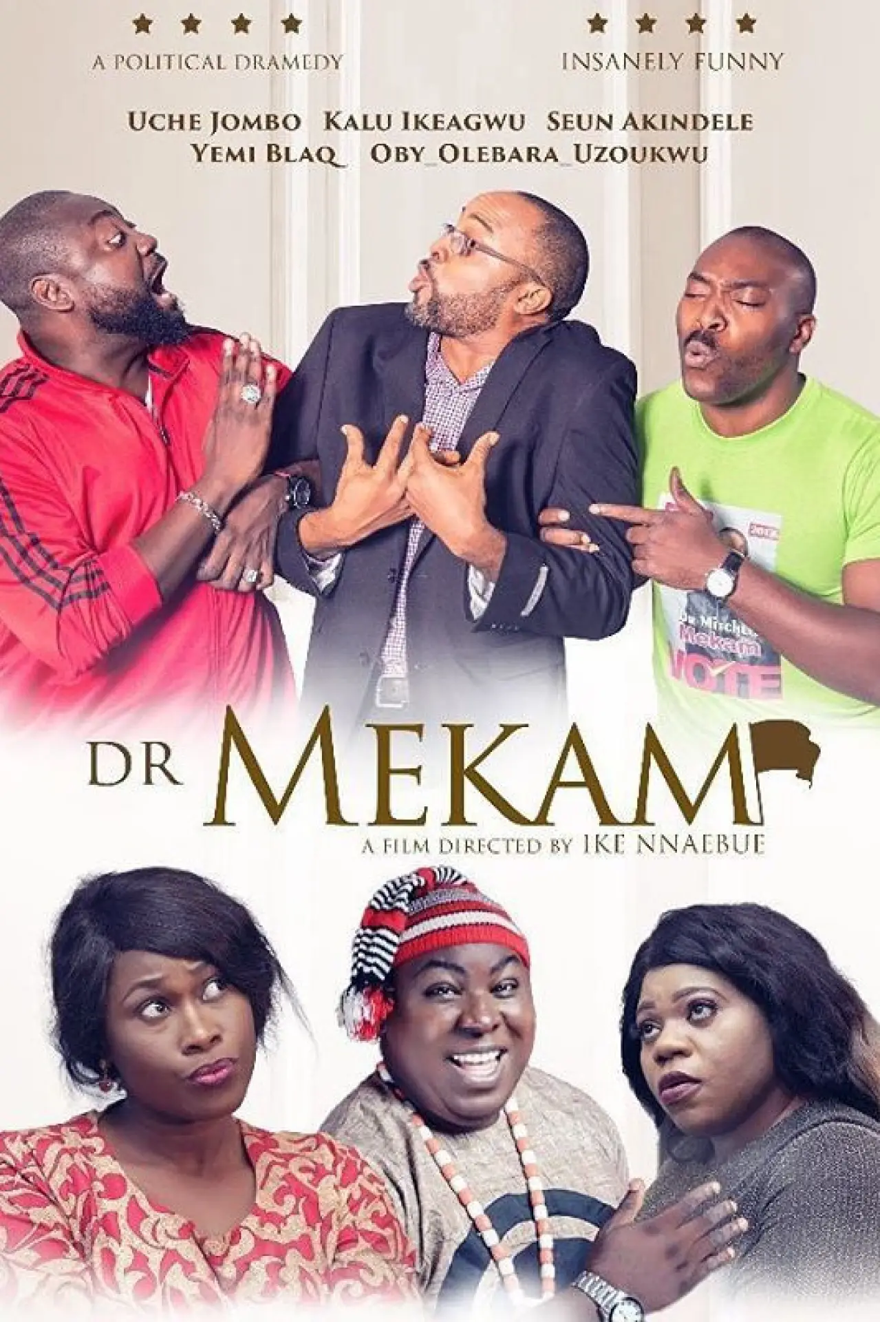 Plakat filmowy "Dr. Mekam"