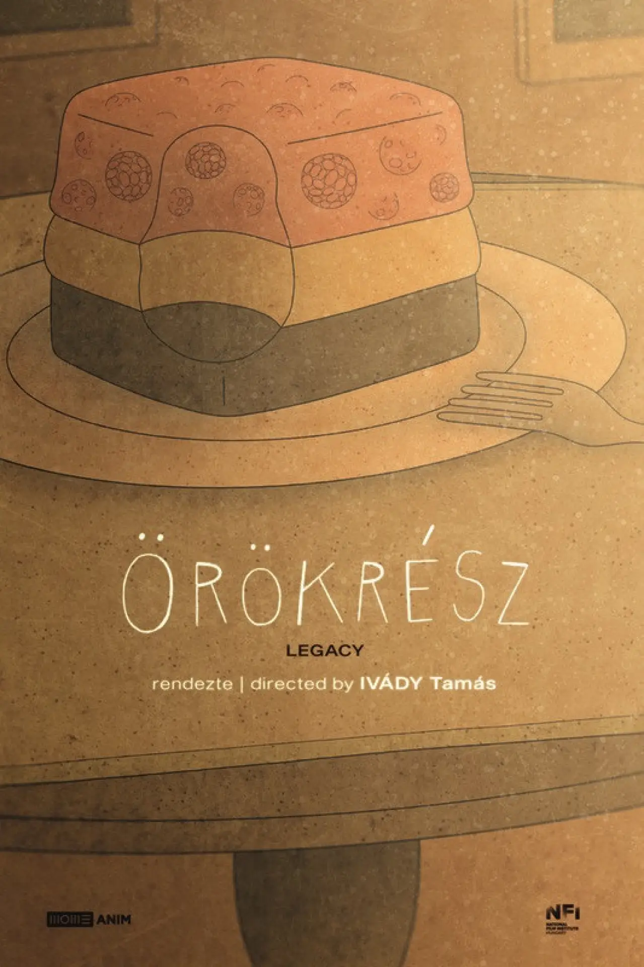 Plakat filmowy "Örökrész"