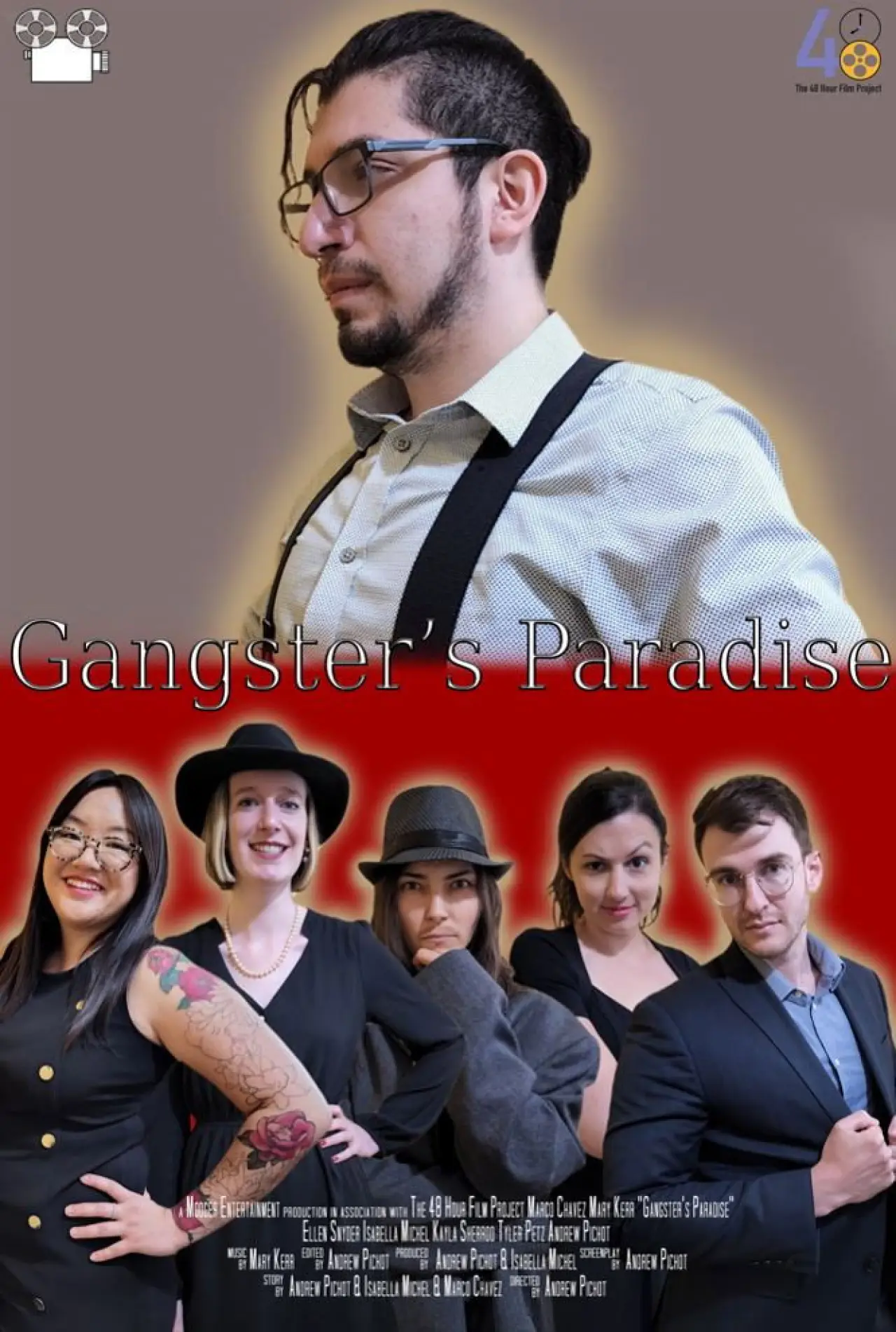 Plakat filmowy "Gangster