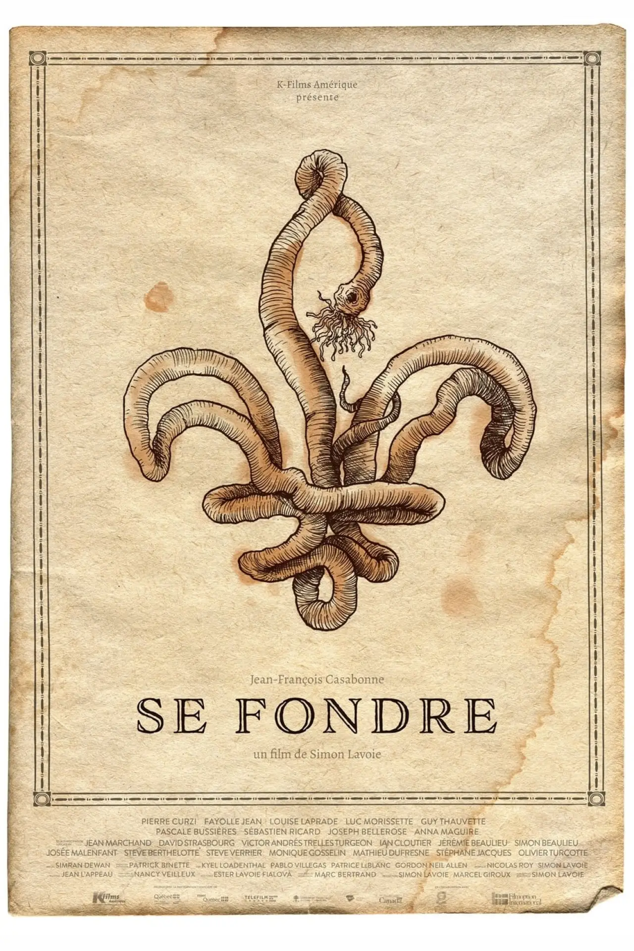 Plakat filmowy "Se fondre"