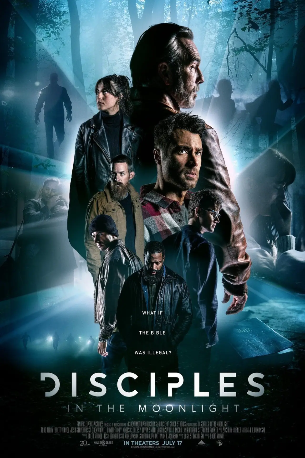 Plakat filmowy "Disciples in the Moonlight"