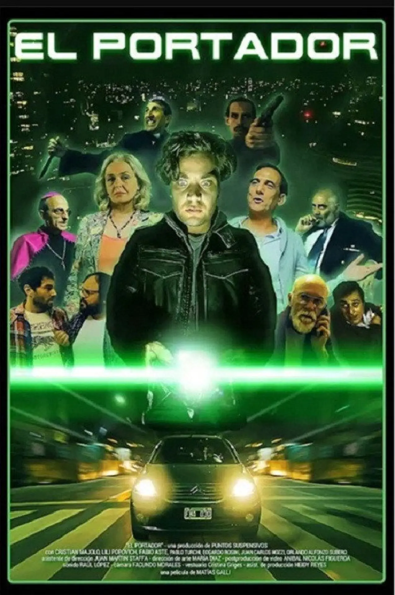 Plakat filmowy "El portador"
