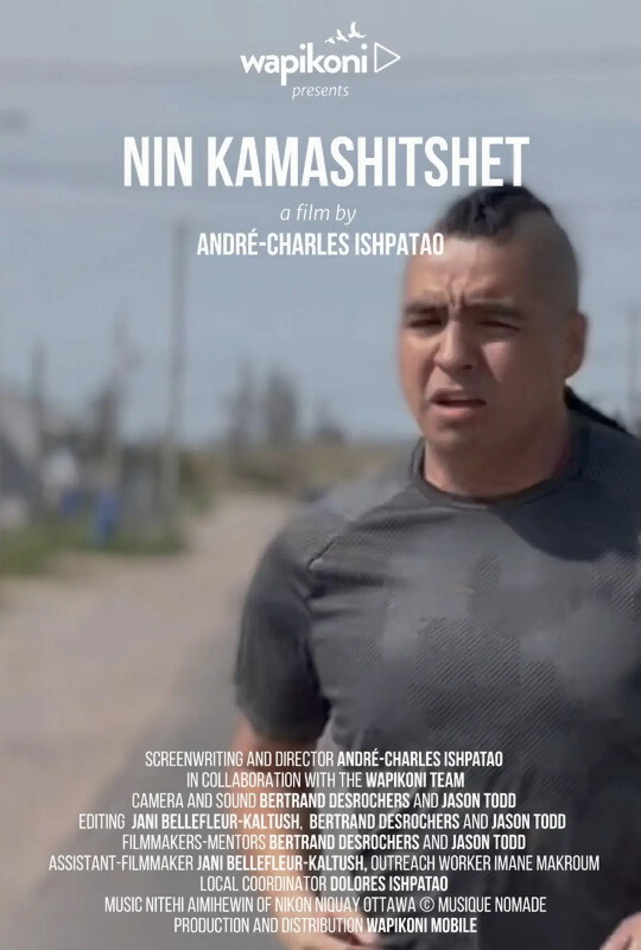 Plakat filmowy "Nin Kamashitshet: Celui qui se bat"