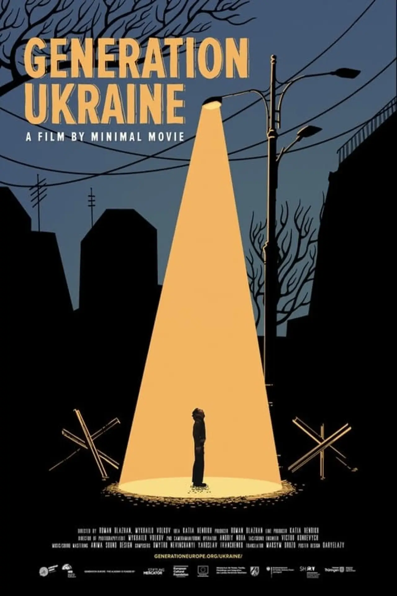 Plakat filmowy "Generation Ukraine"