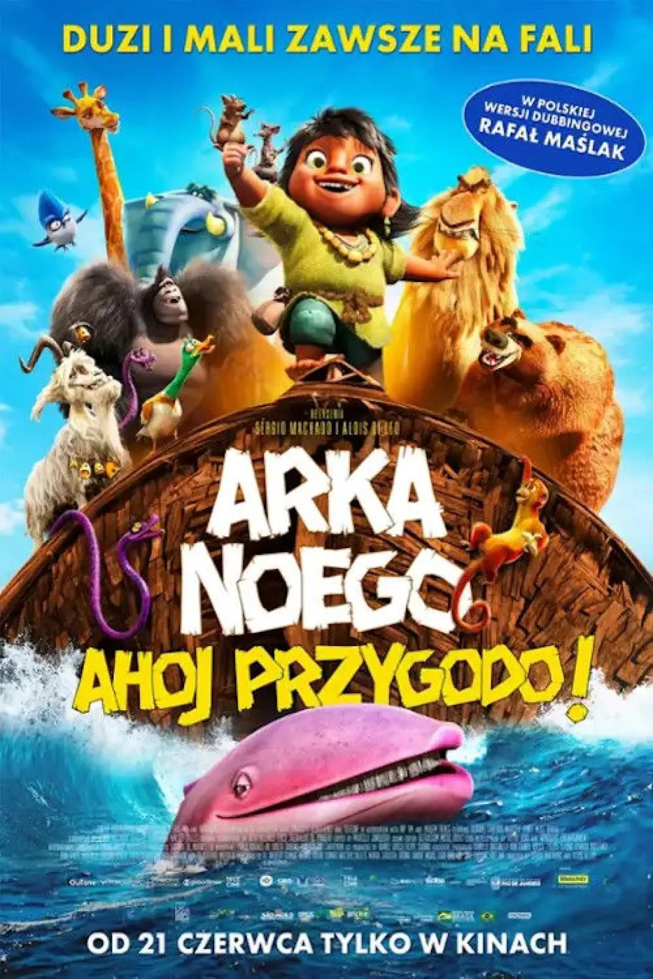 Plakat filmowy "Arka Noego. Ahoj, przygodo!"