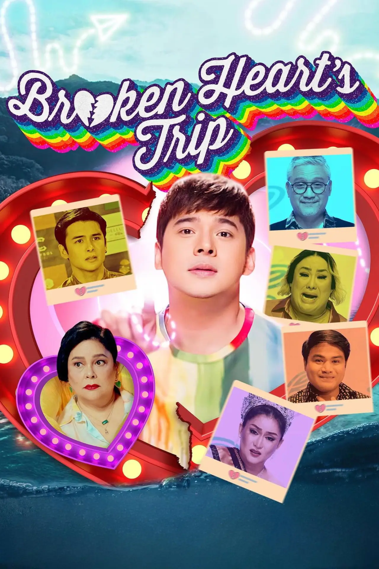 Plakat filmowy "Broken Hearts Trip"