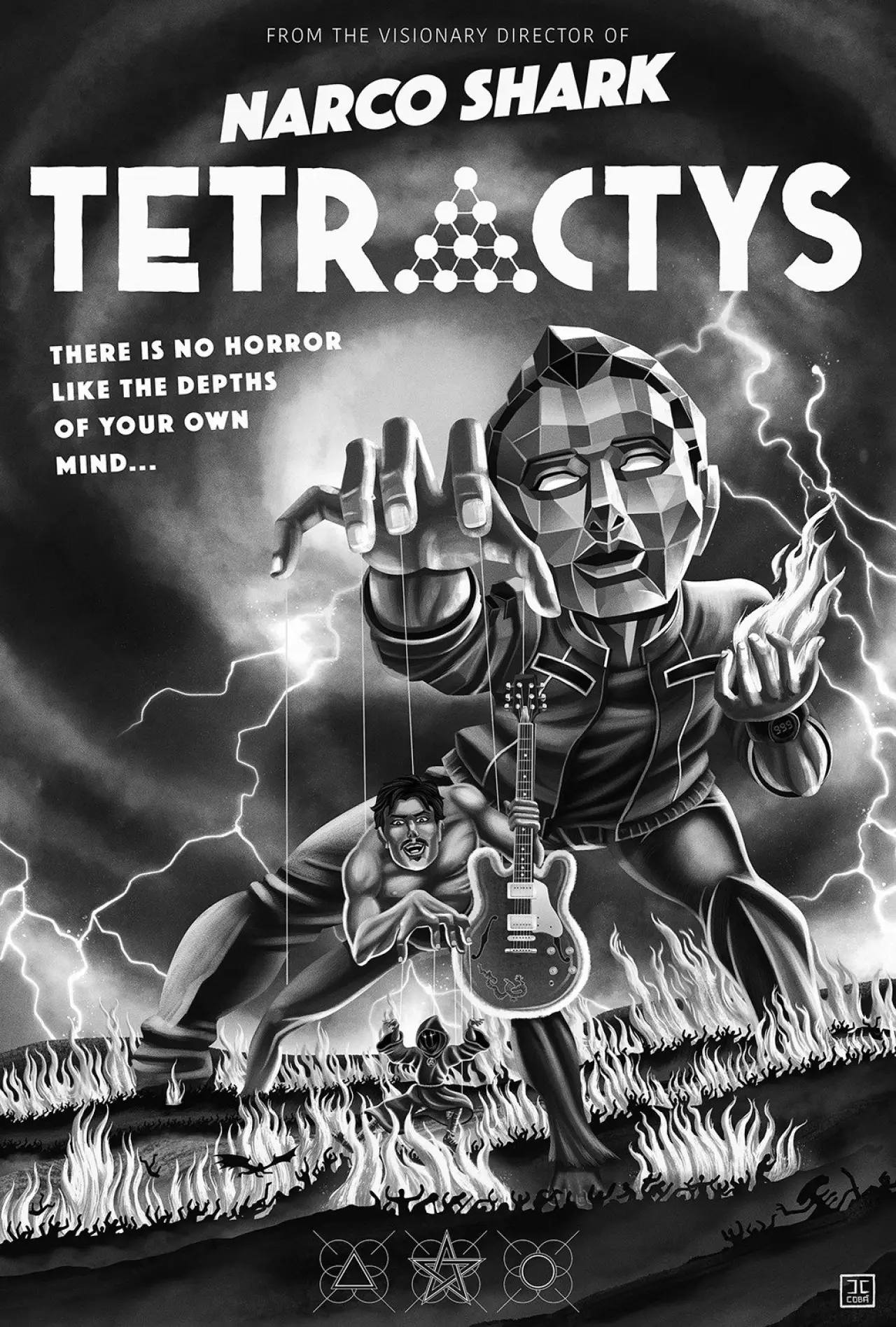 Plakat filmowy "Tetractys"