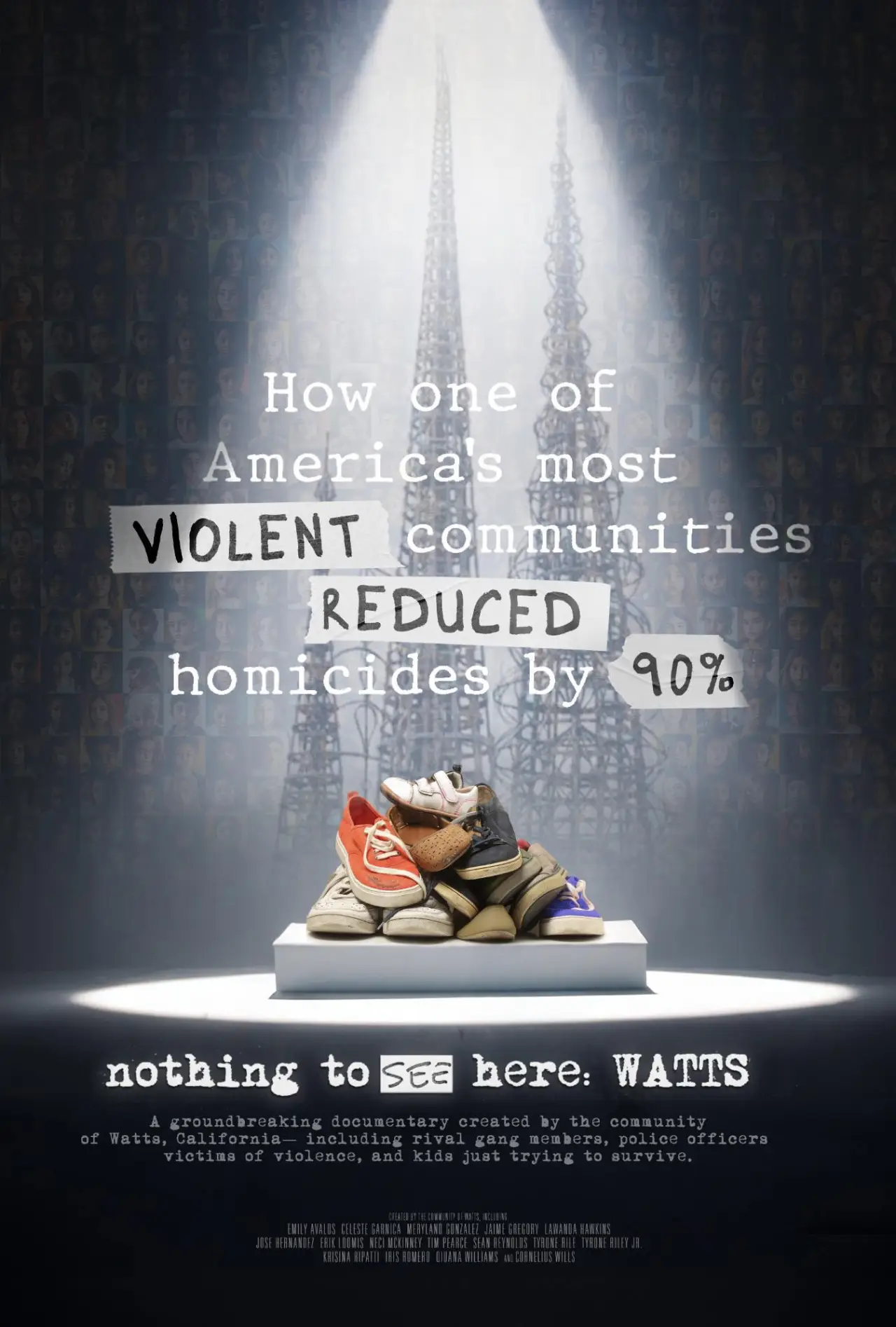 Plakat filmowy "Nothing to See Here: Watts"