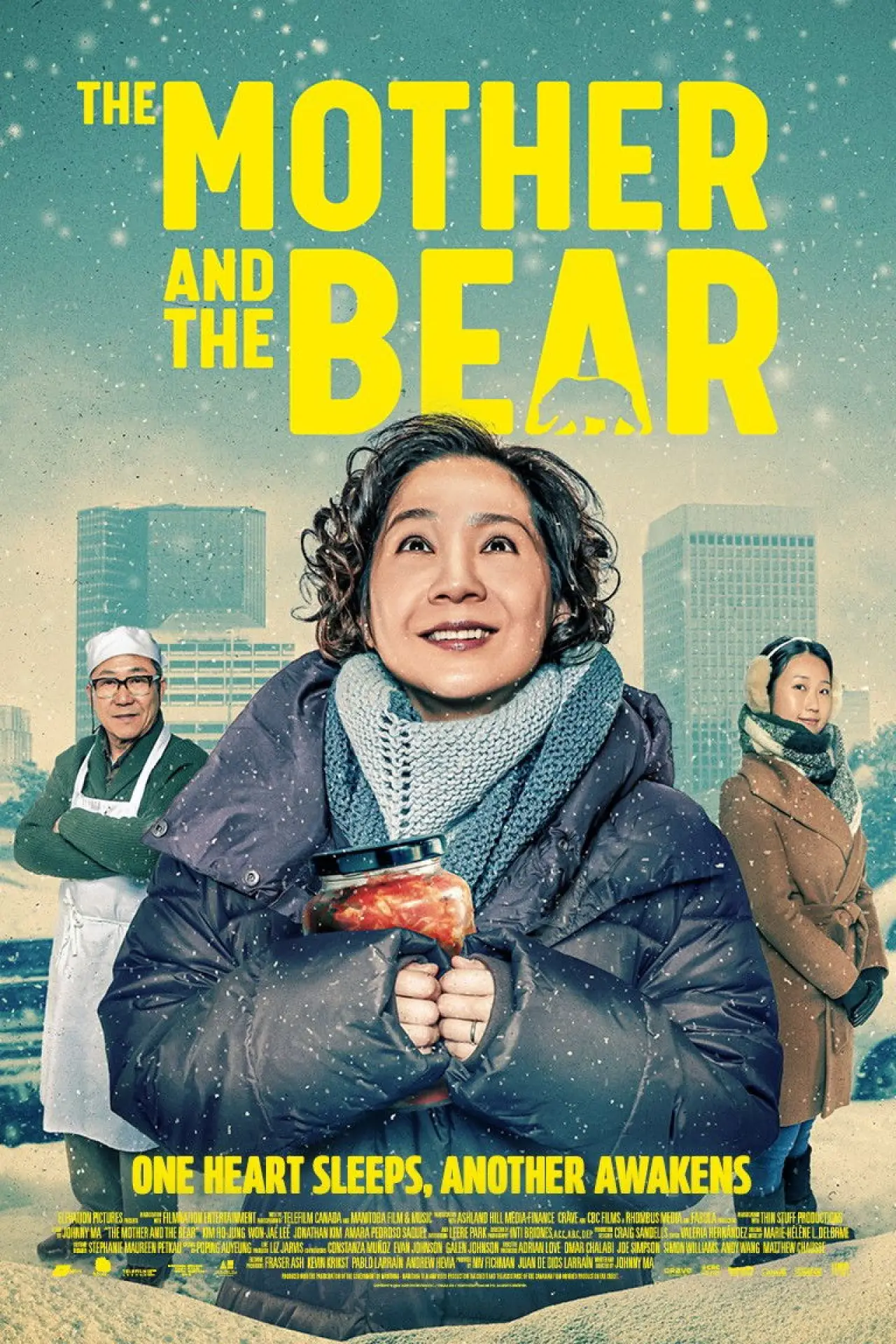 Plakat filmowy "The Mother and the Bear"