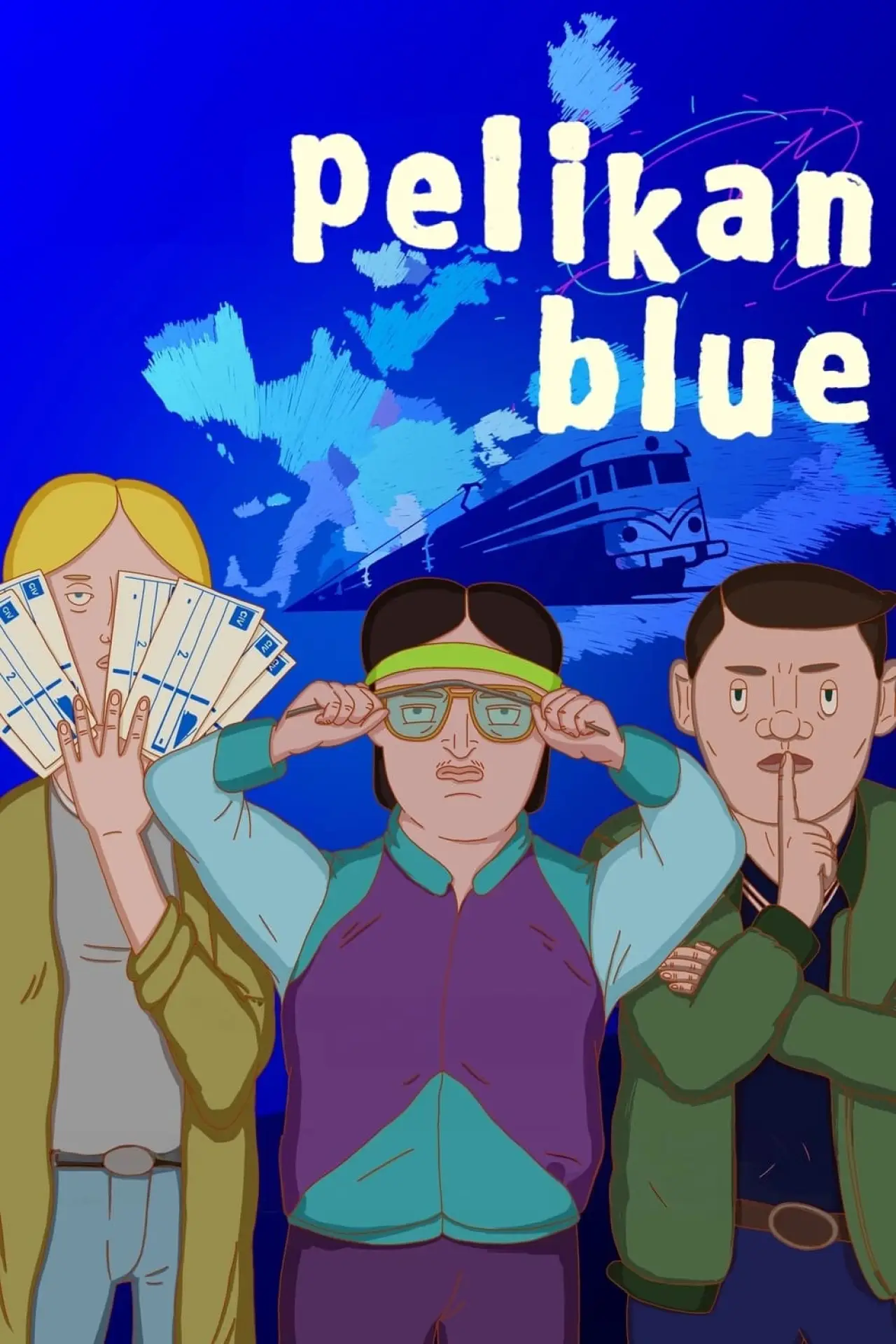 Plakat filmowy "Kék Pelikan"