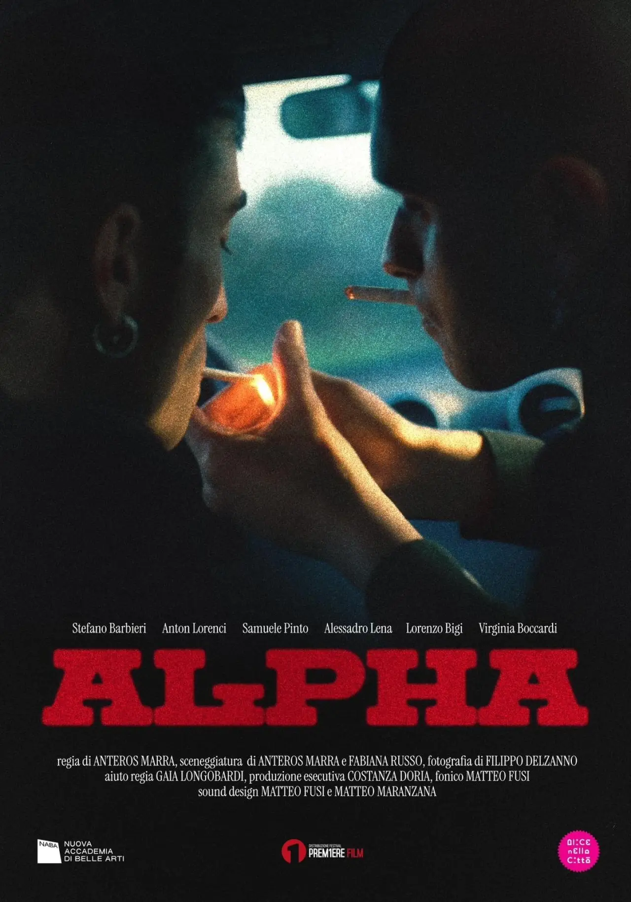 Plakat filmowy "ALPHA"