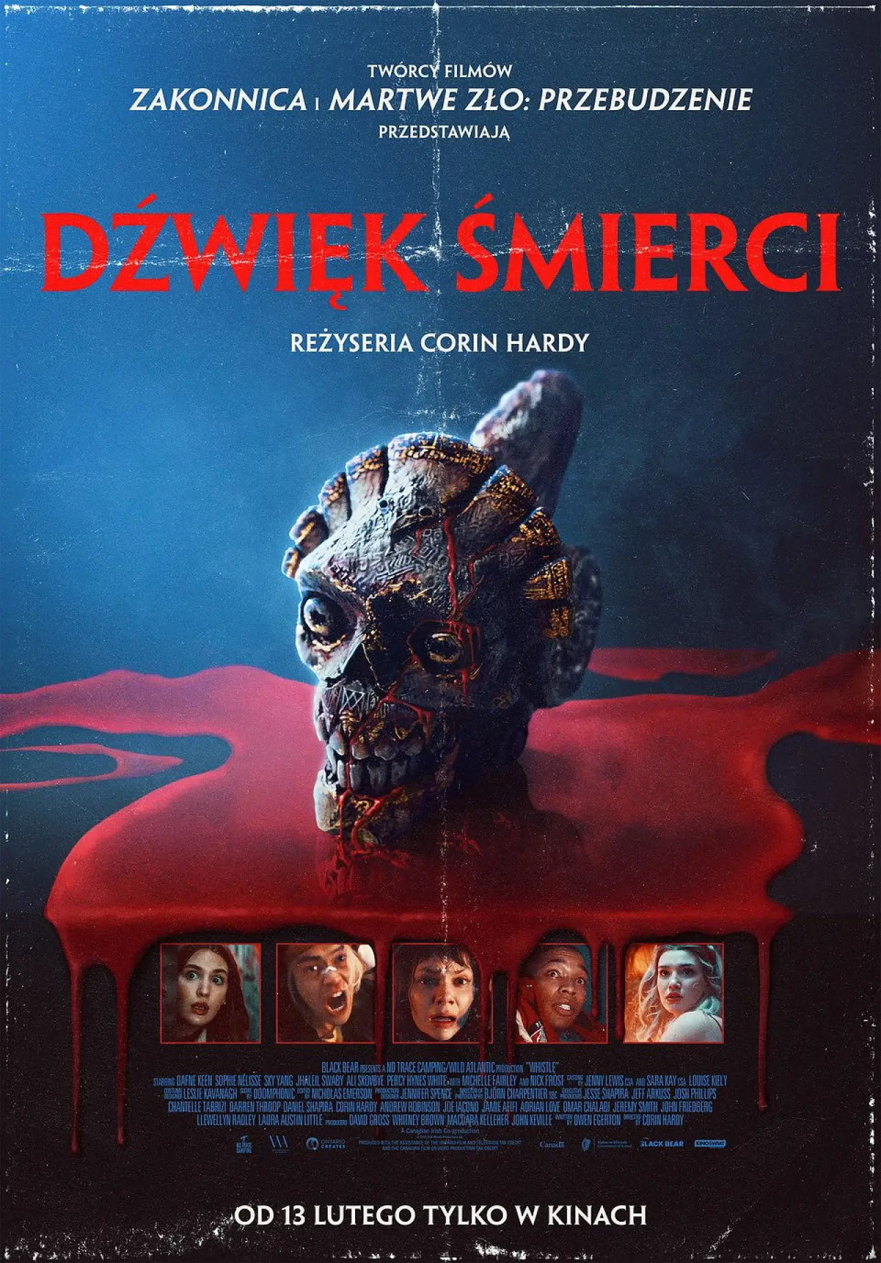 Plakat filmowy "Dźwięk śmierci"