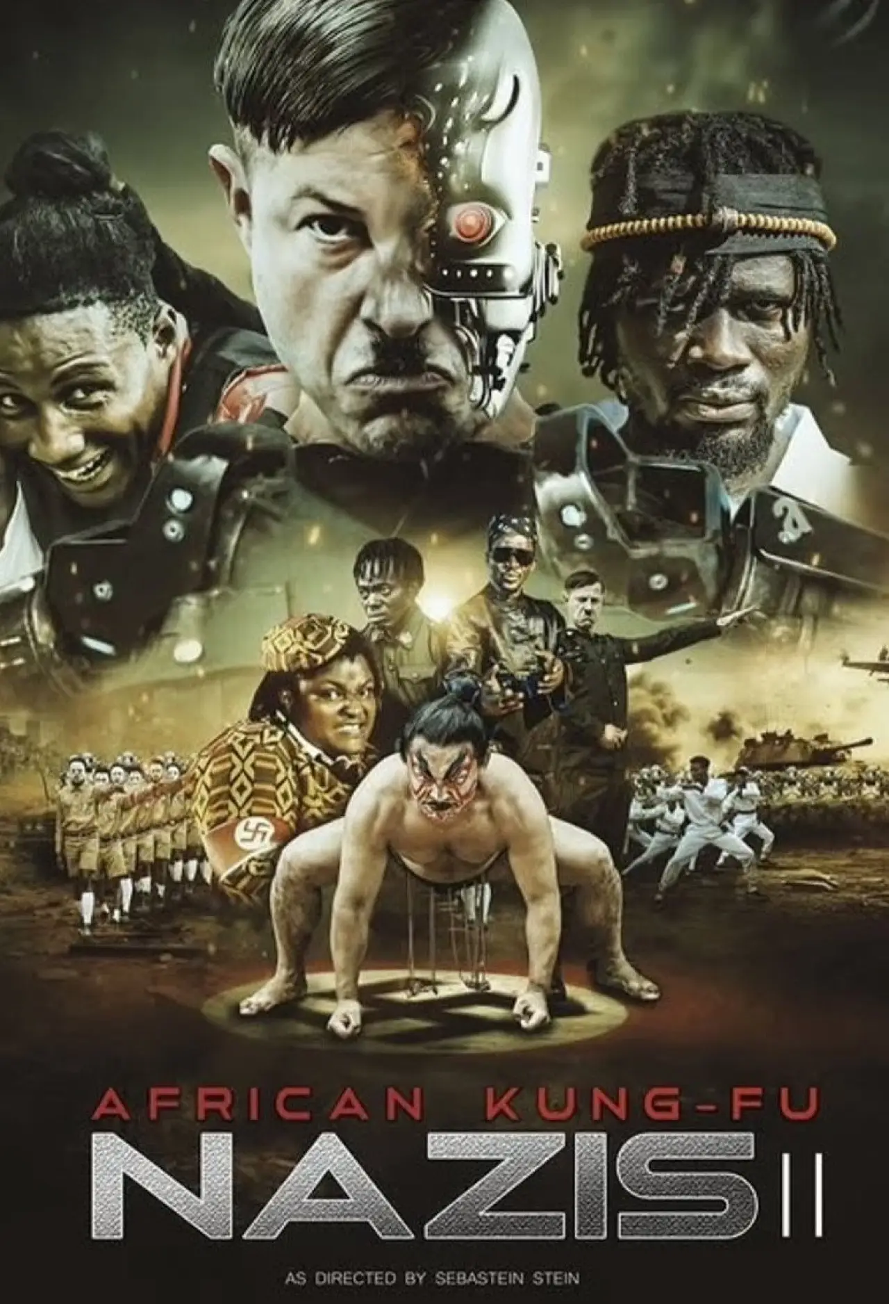Plakat filmowy "African Kung Fu Nazis II"