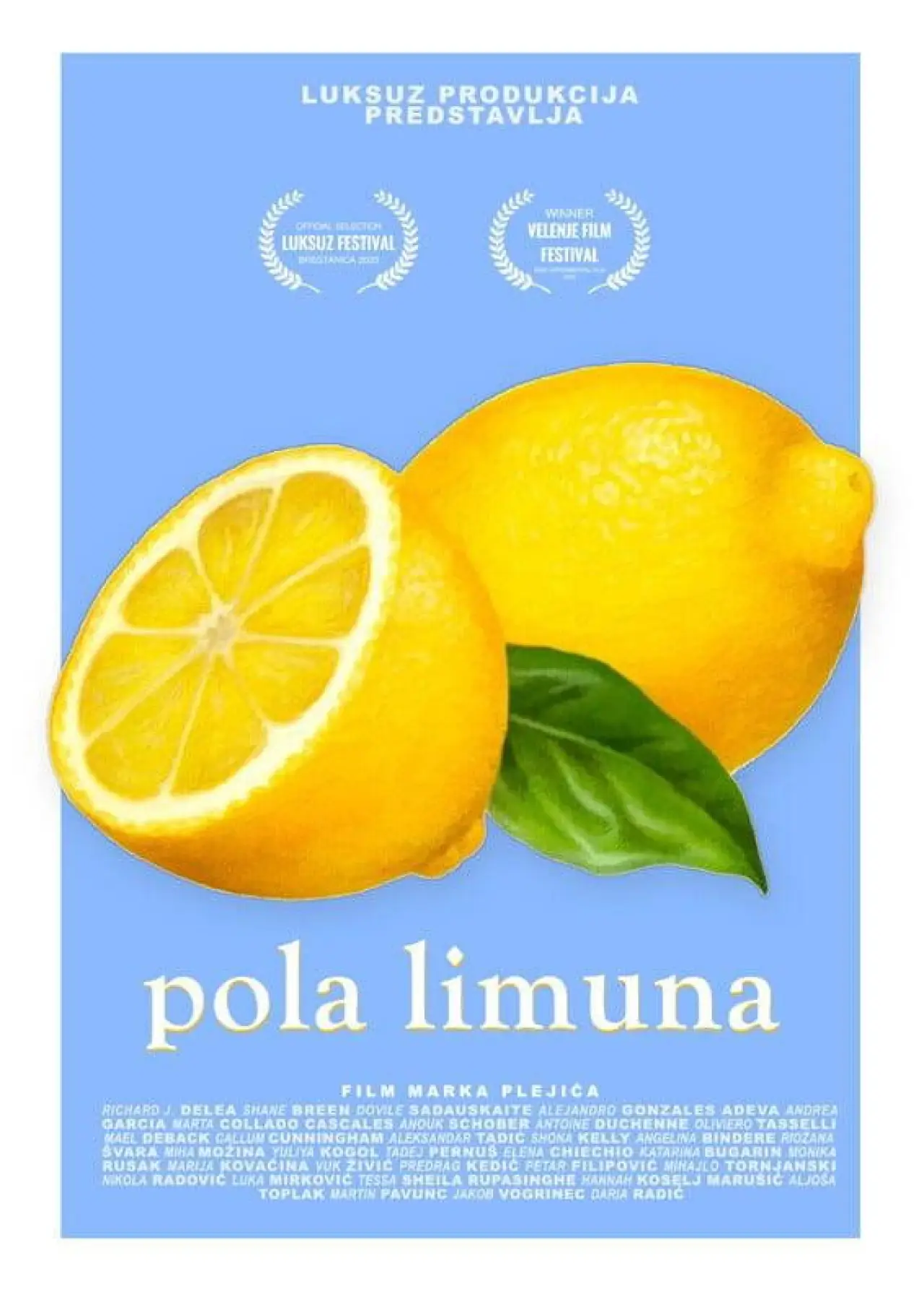 Plakat filmowy "Pola limuna"