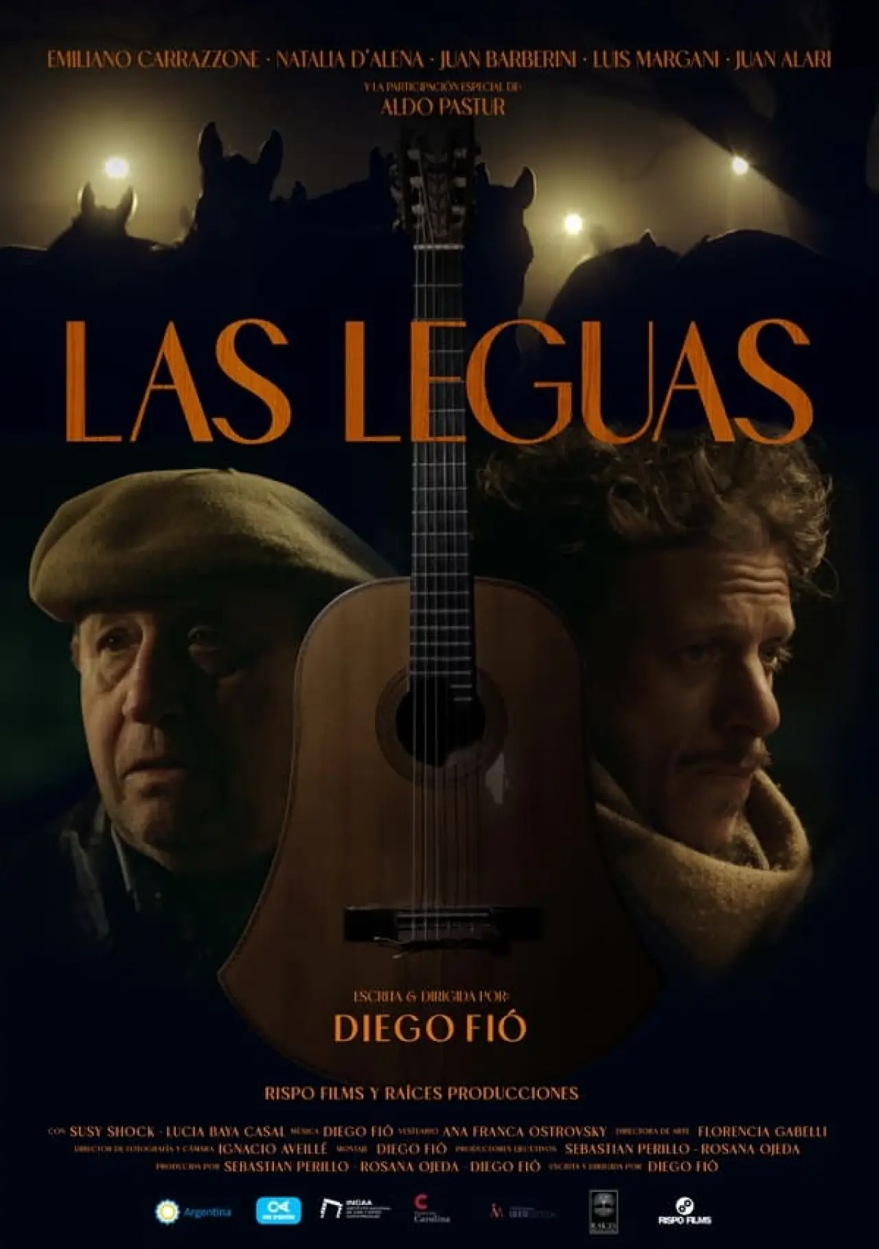 Plakat filmowy "Las leguas"