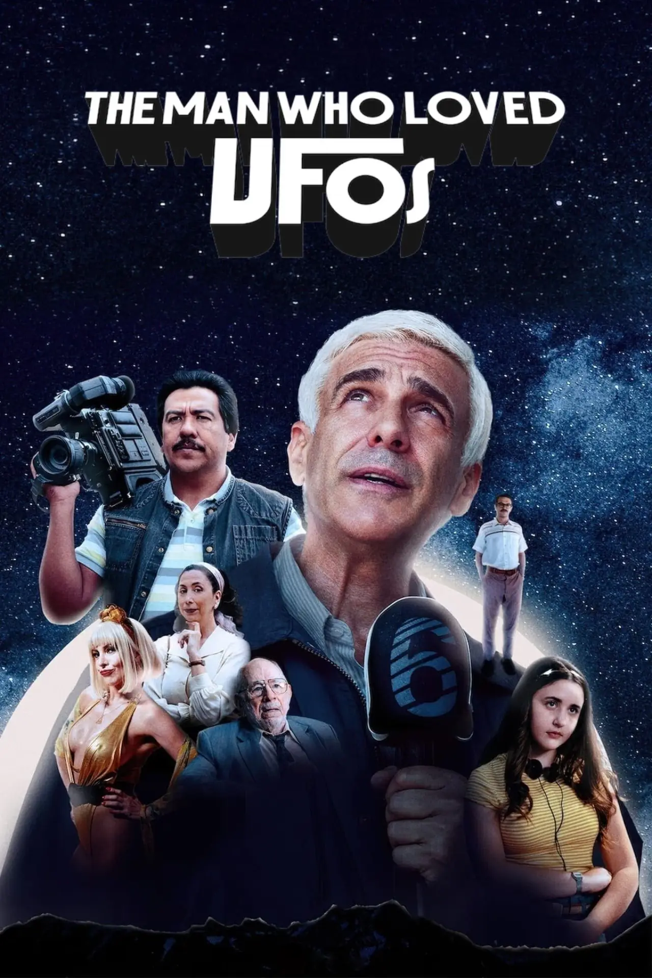 Plakat filmowy "Człowiek, który kochał UFO"