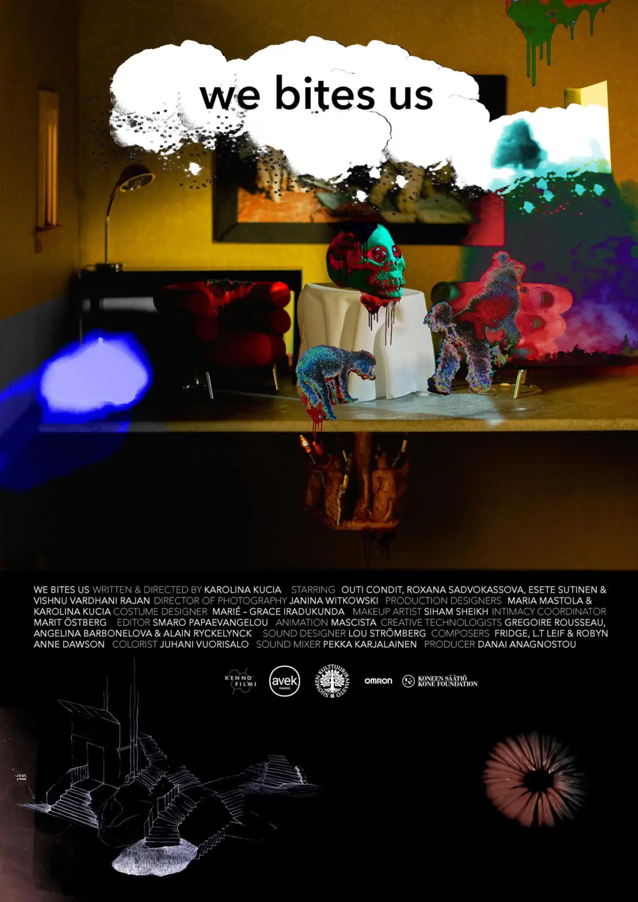 Plakat filmowy "We Bites Us"