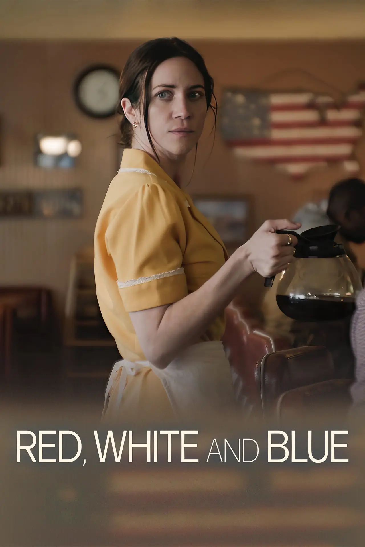 Plakat filmowy "Red, White and Blue"