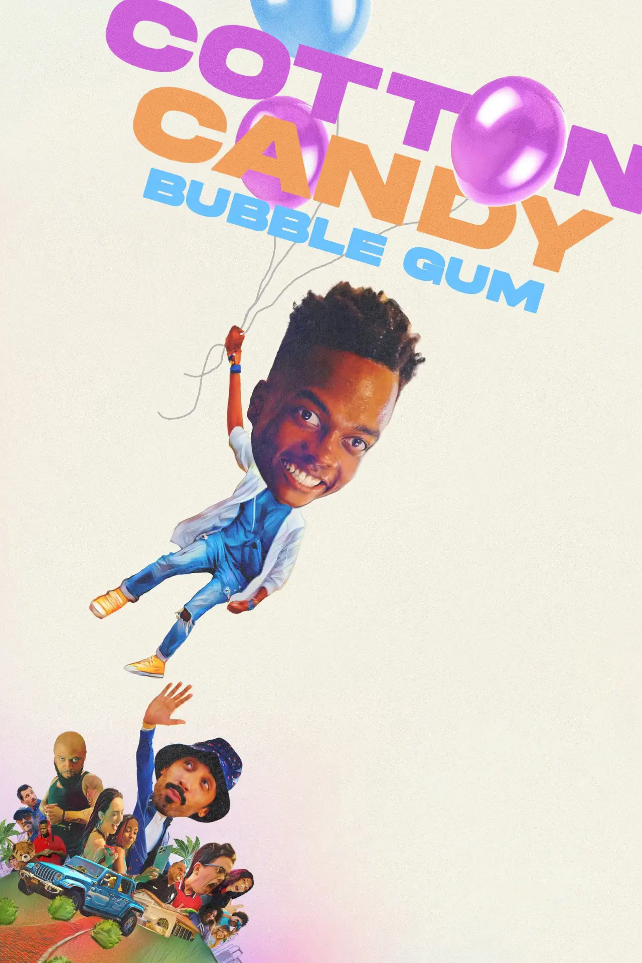 Plakat filmowy "Cotton Candy Bubble Gum"