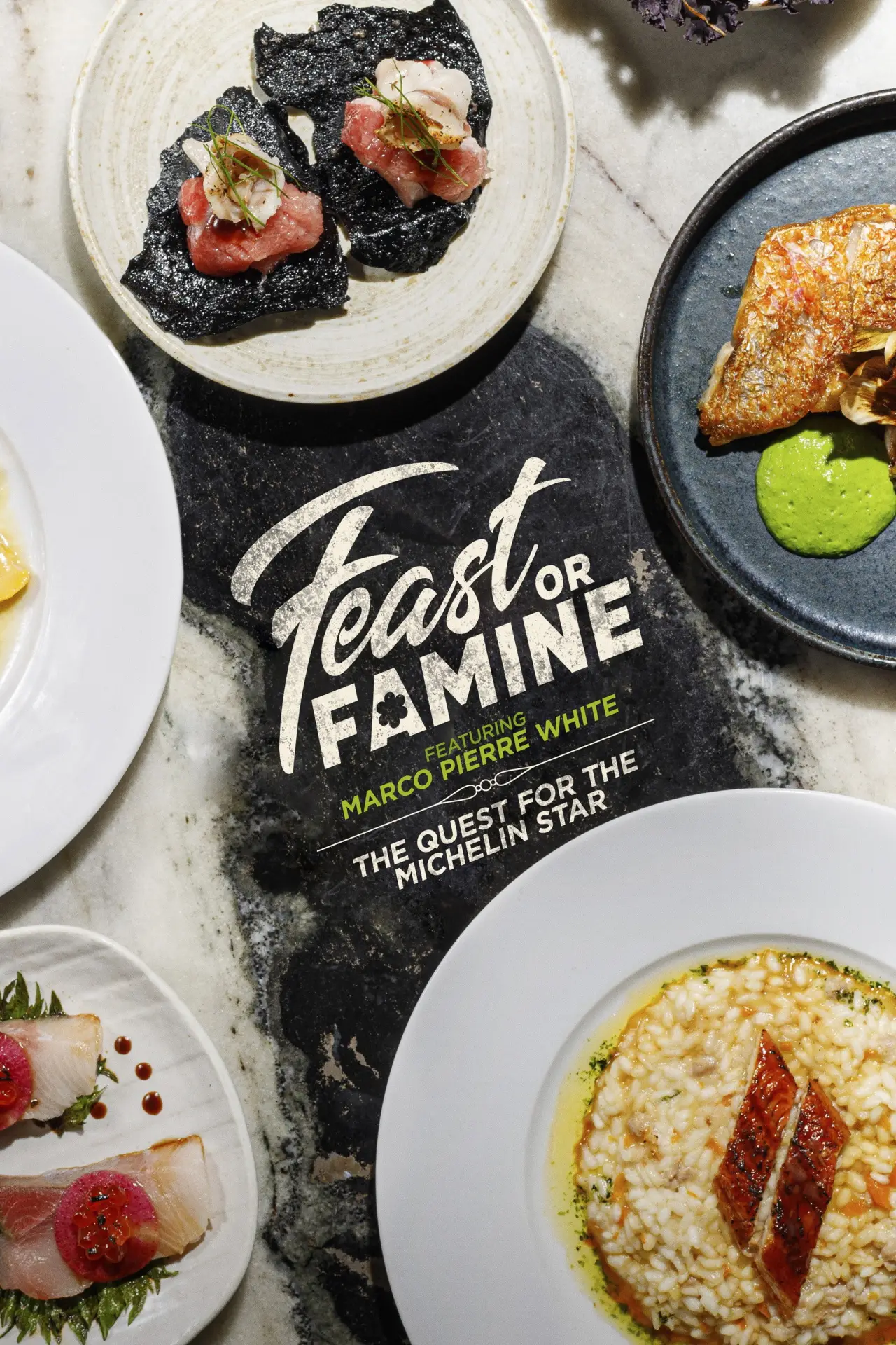 Plakat filmowy "Feast or Famine: The Quest for the Michelin Star"