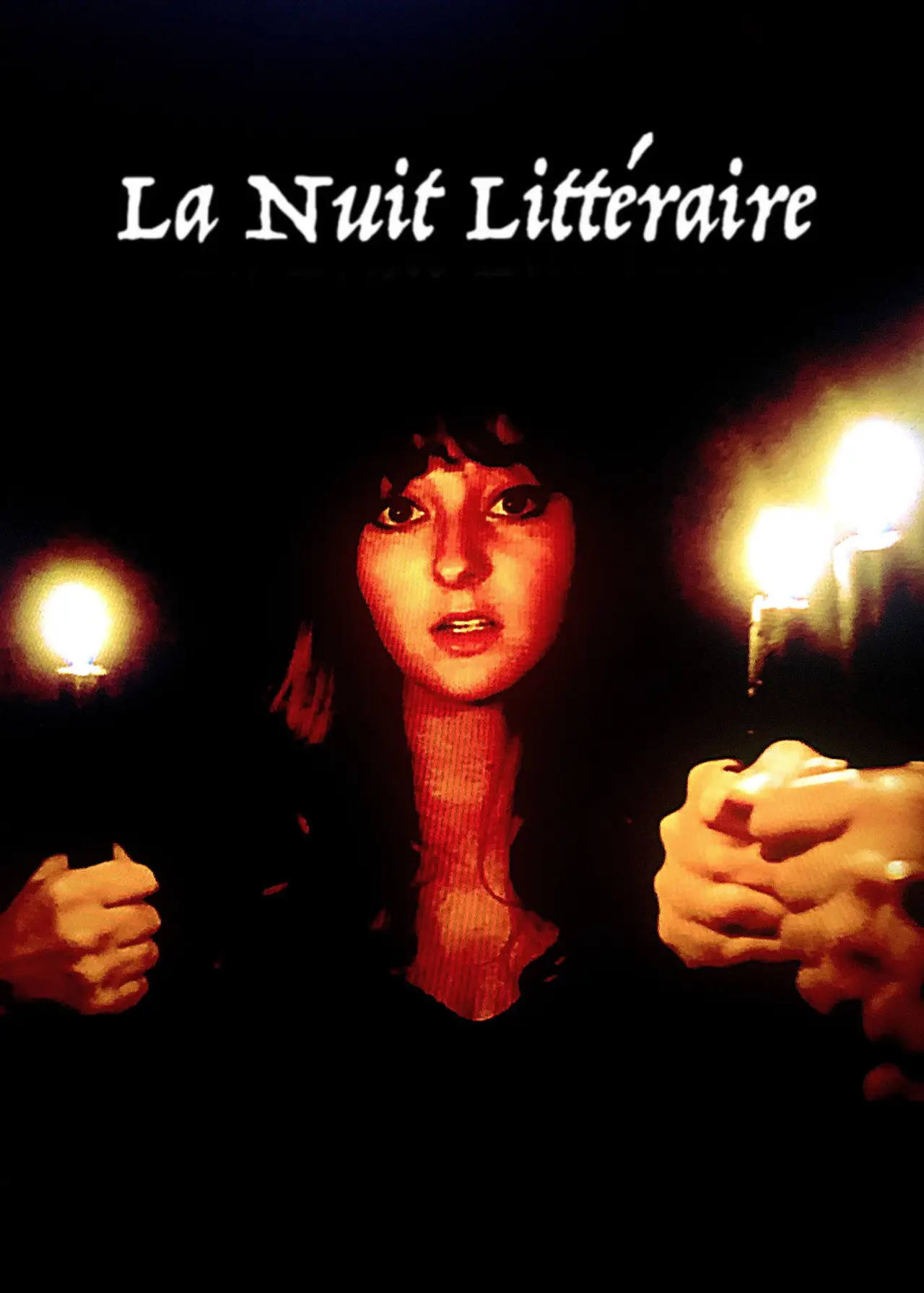 Plakat filmowy "La nuit littéraire"