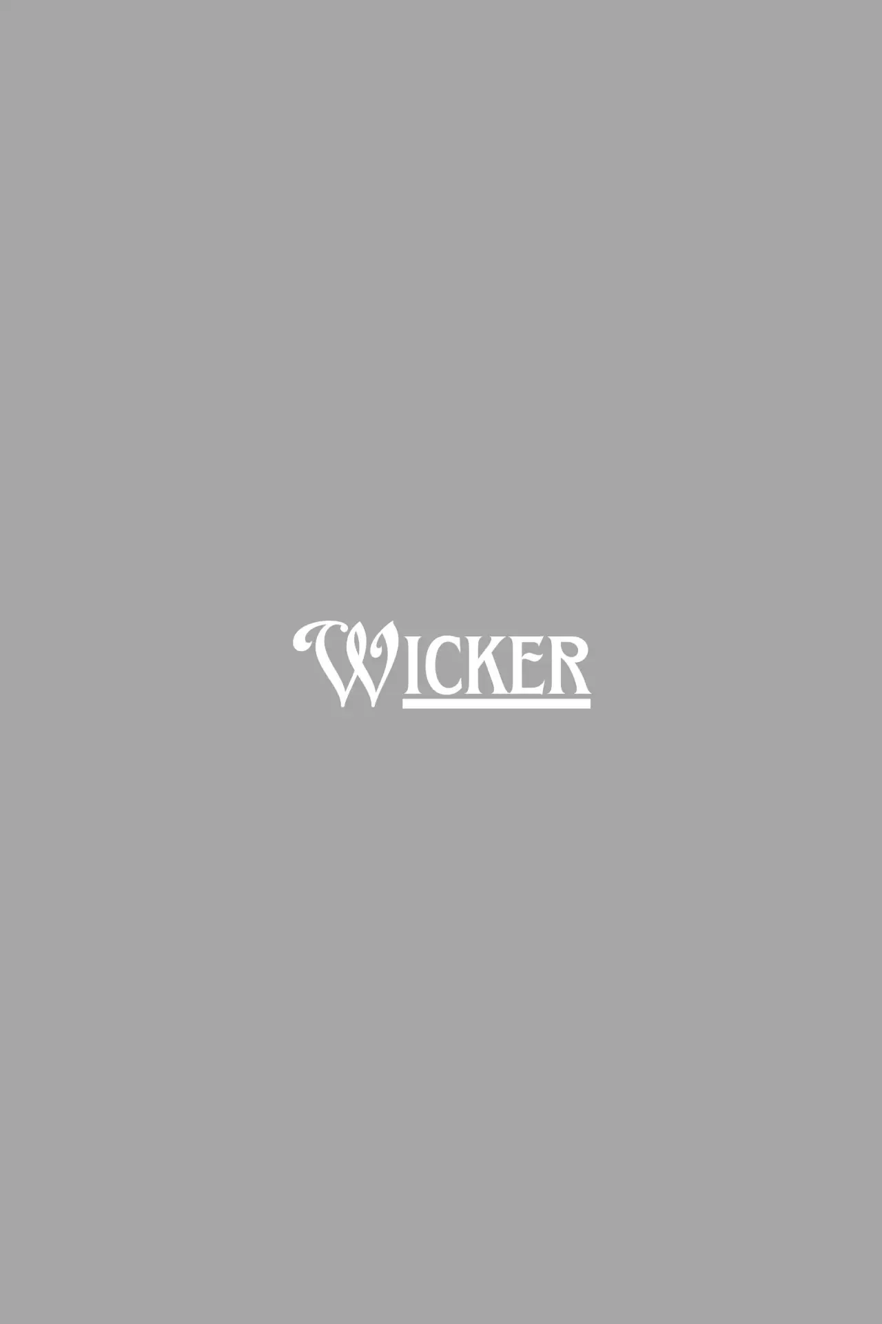 Plakat filmowy "Wicker"