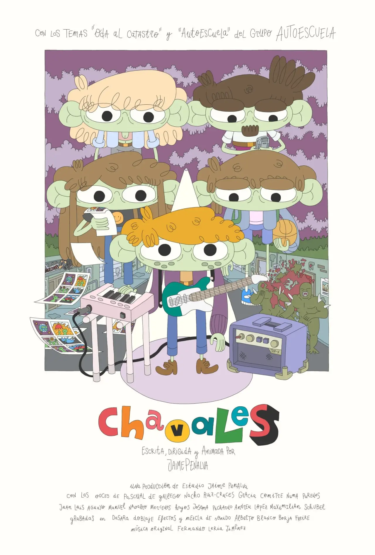 Plakat filmowy "Chavales"