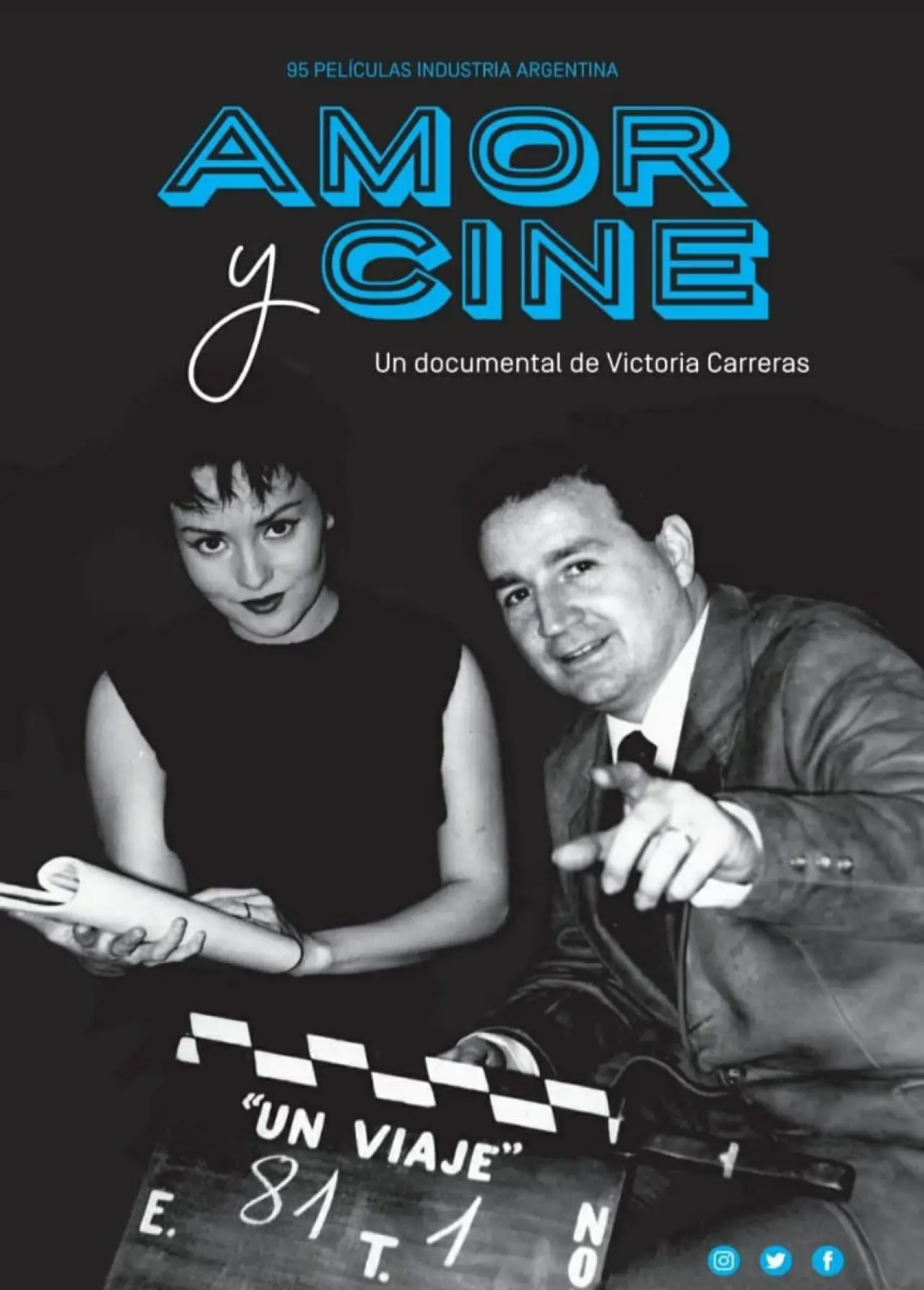 Plakat filmowy "Amor y cine"