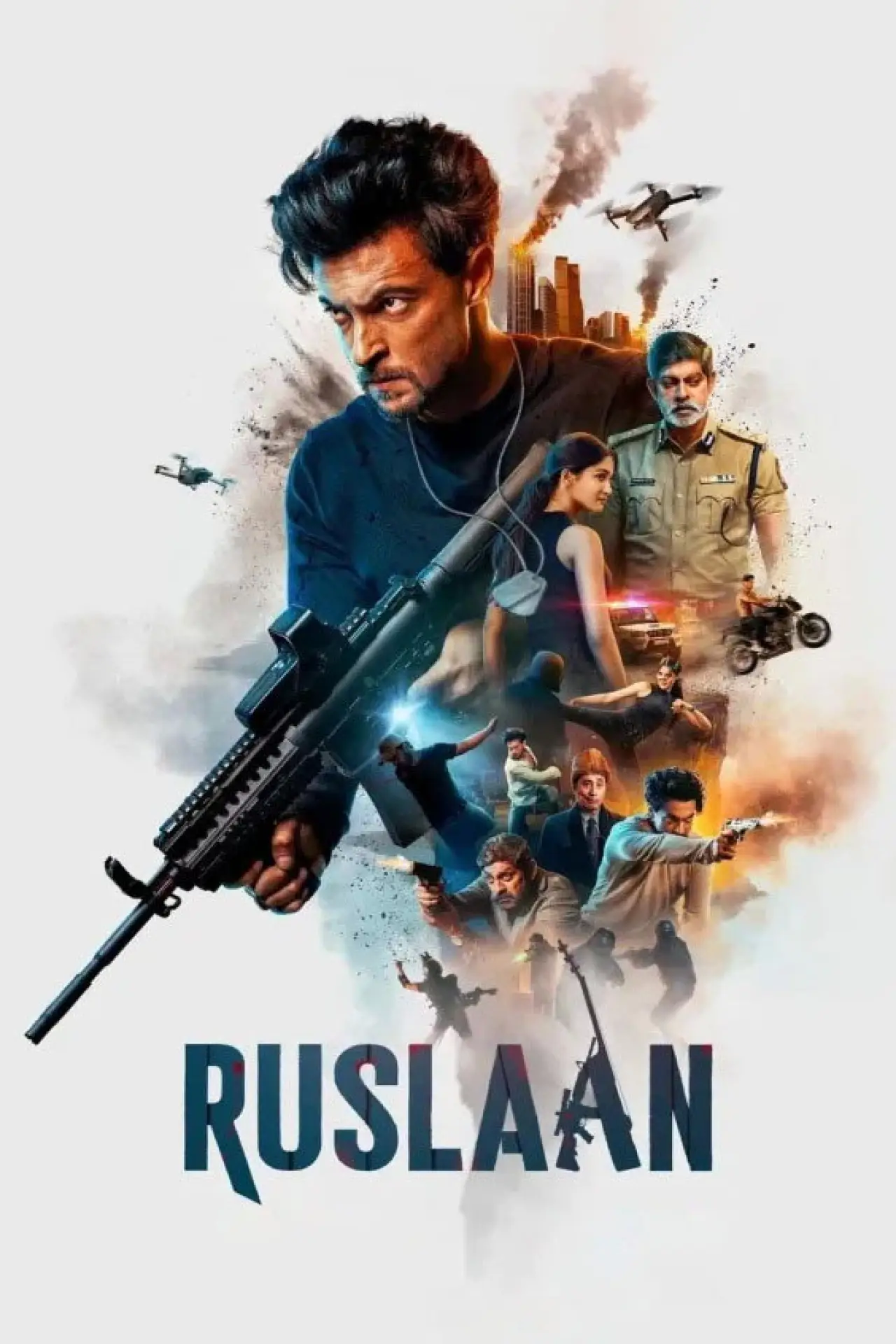 Plakat filmowy "रुसलान"