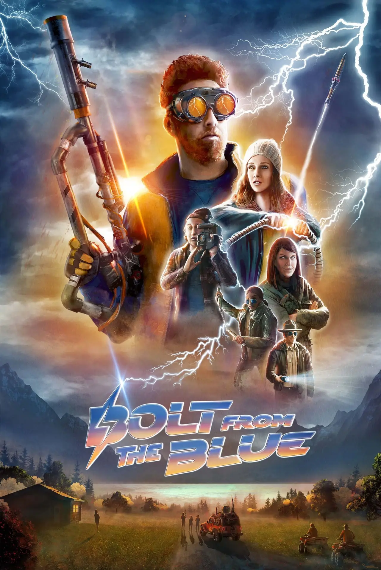 Plakat filmowy "Bolt from the Blue"