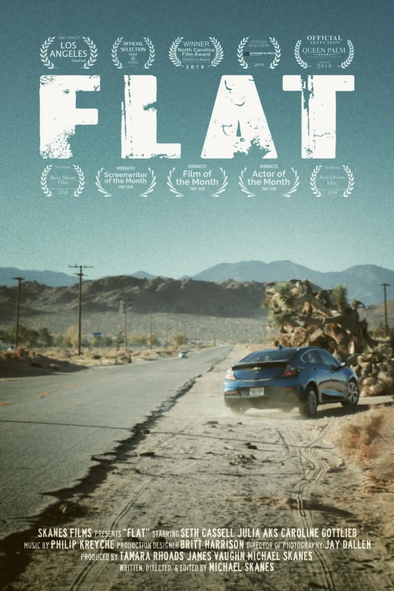 Plakat filmowy "Flat"
