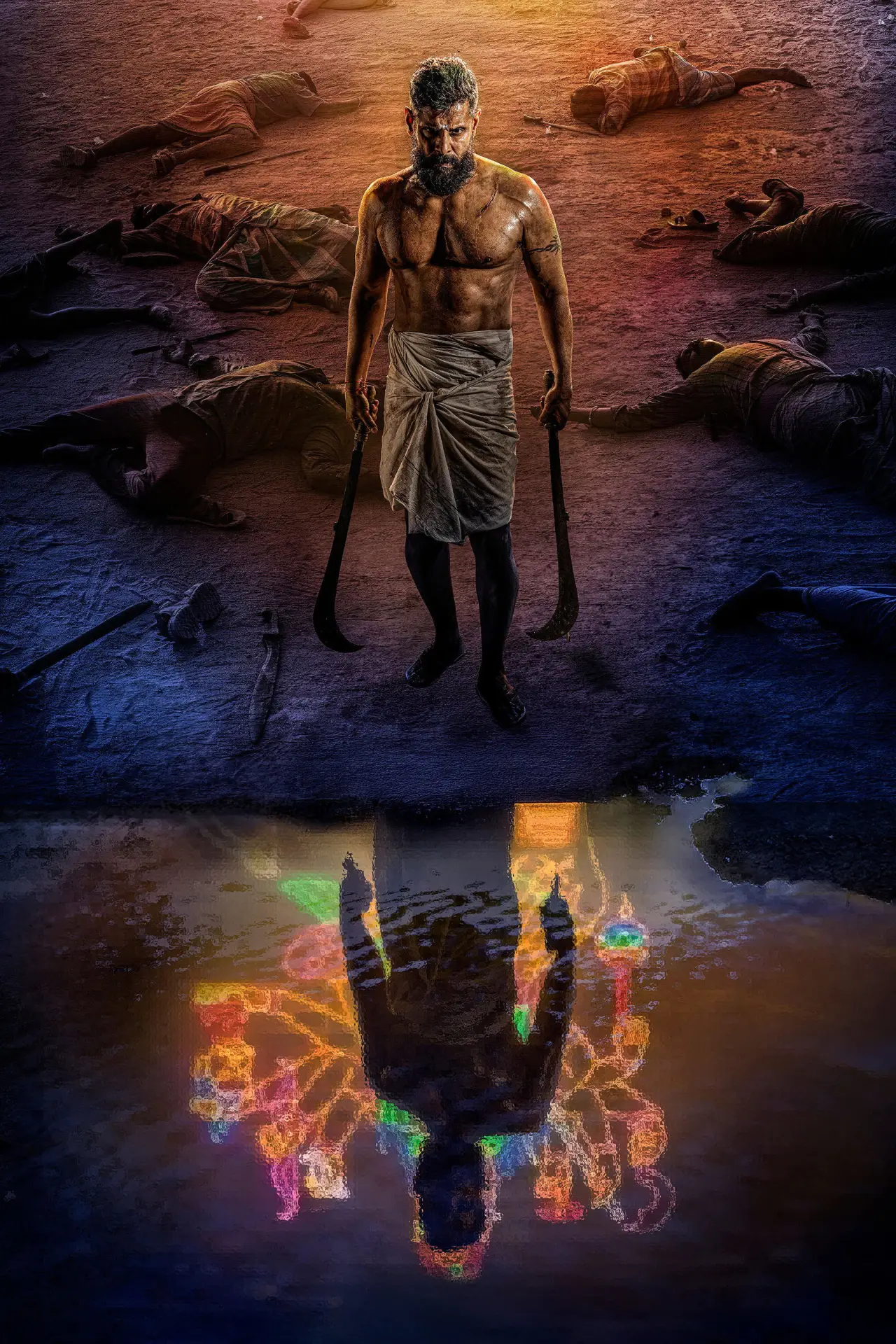 Plakat filmowy "Veera Dheera Sooran: Part 2"