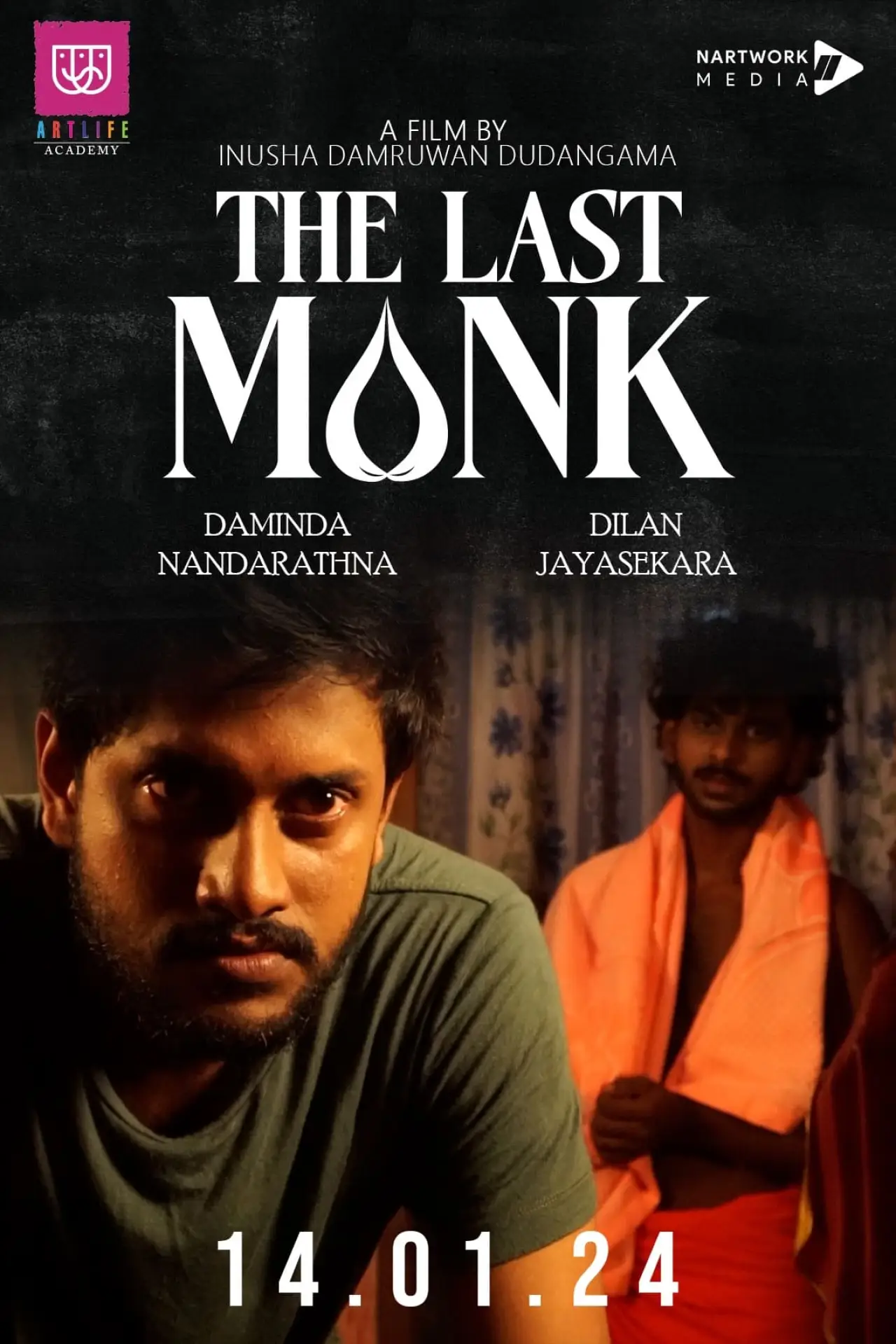 Plakat filmowy "The Last Monk"