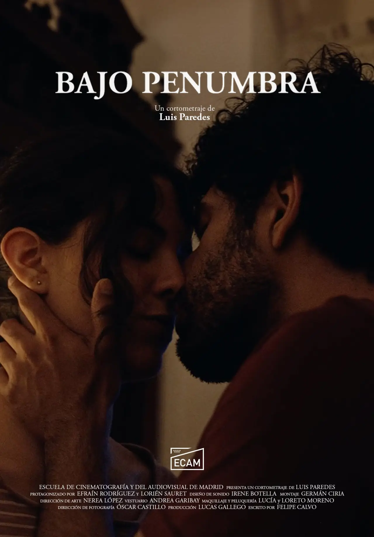 Plakat filmowy "Bajo Penumbra"