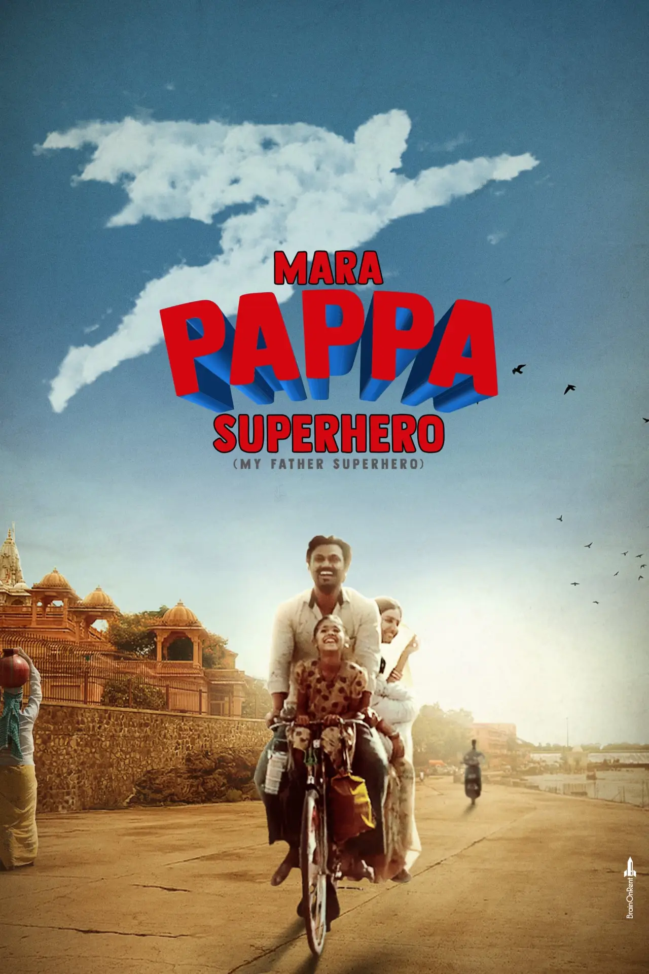 Plakat filmowy "Mara Pappa Superhero"