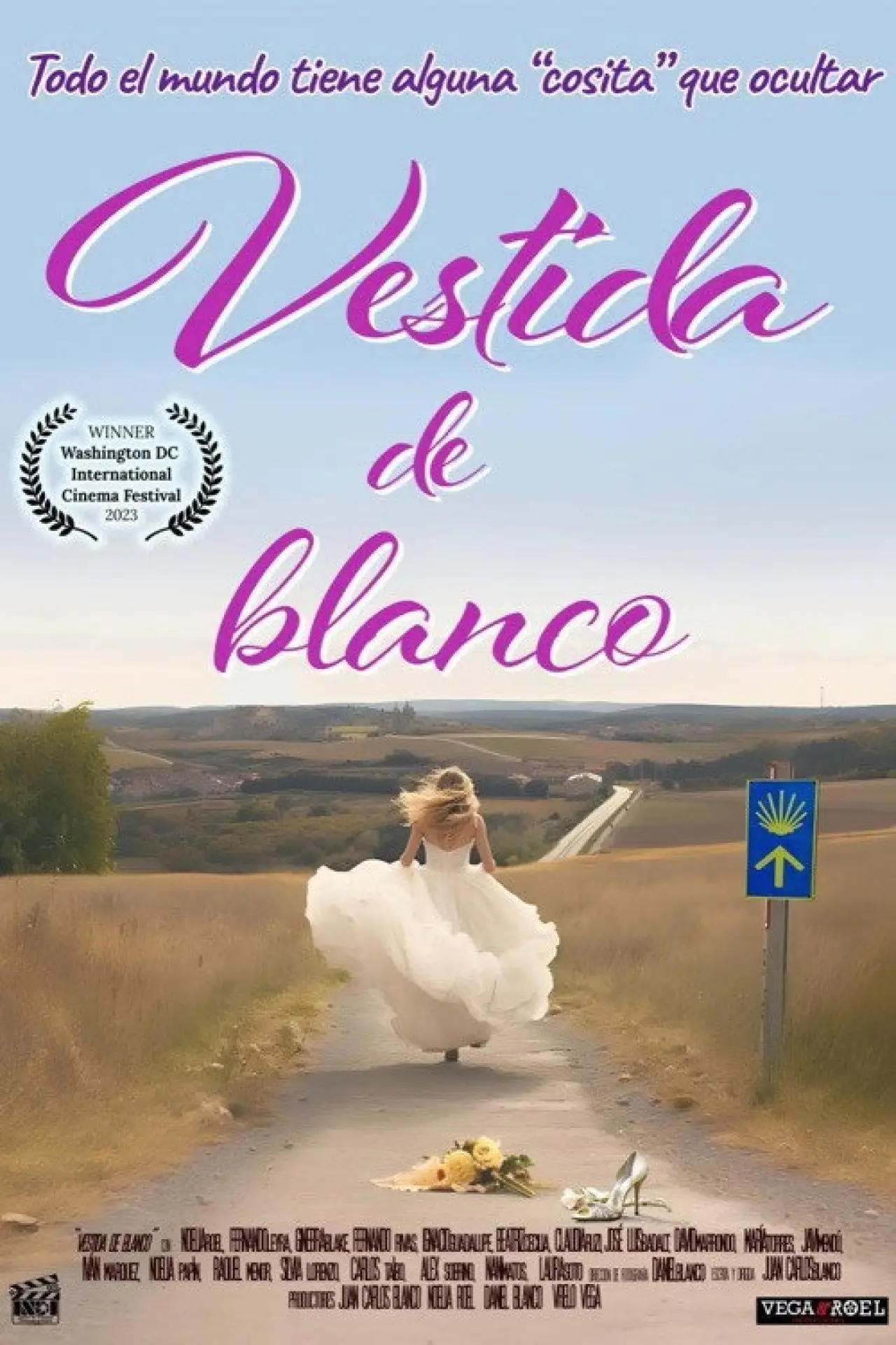 Plakat filmowy "Vestida de blanco"