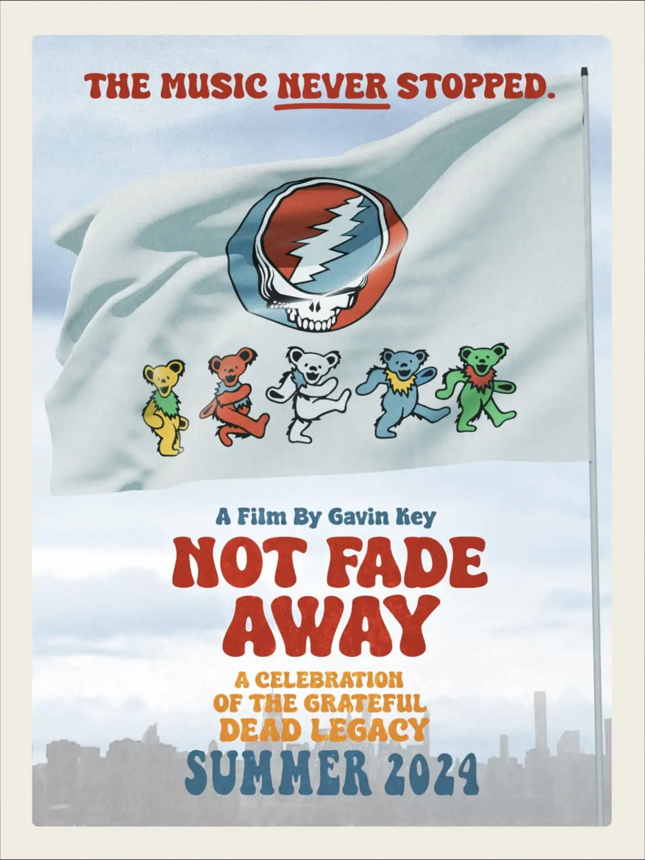 Plakat filmowy "Not Fade Away: A Celebration of the Grateful Dead Legacy"