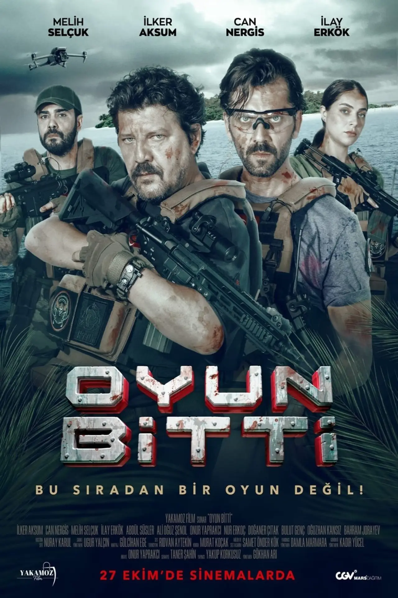 Plakat filmowy "Oyun Bitti"