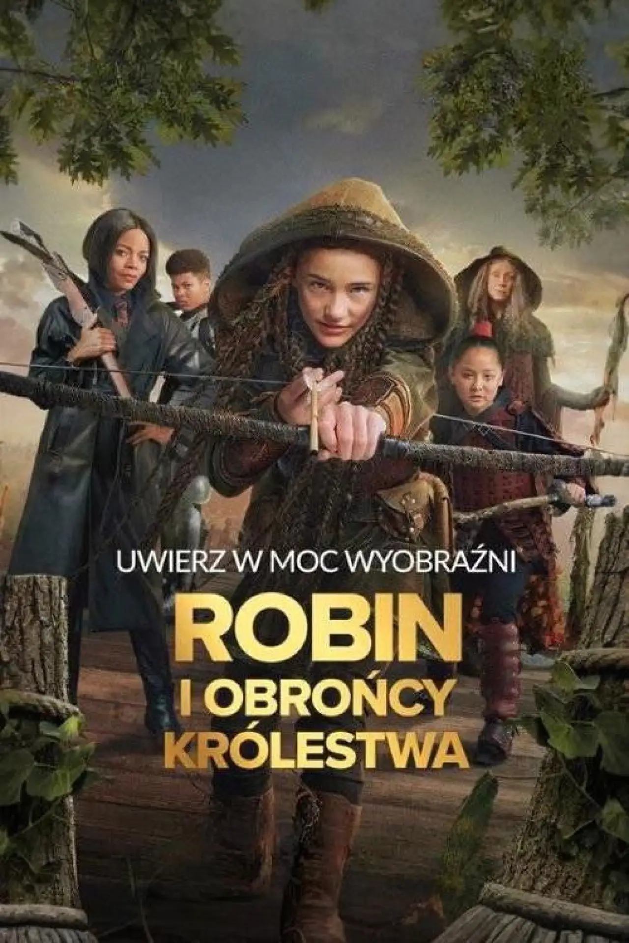 Plakat filmowy "Robin i obrońcy królestwa"