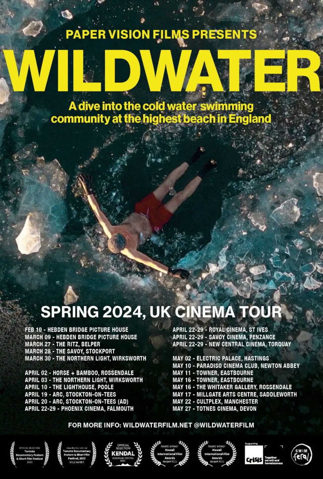 Plakat filmowy "Wild Water"