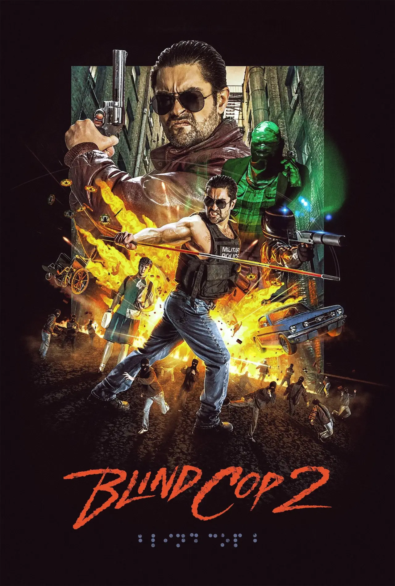 Plakat filmowy "Blind Cop 2"