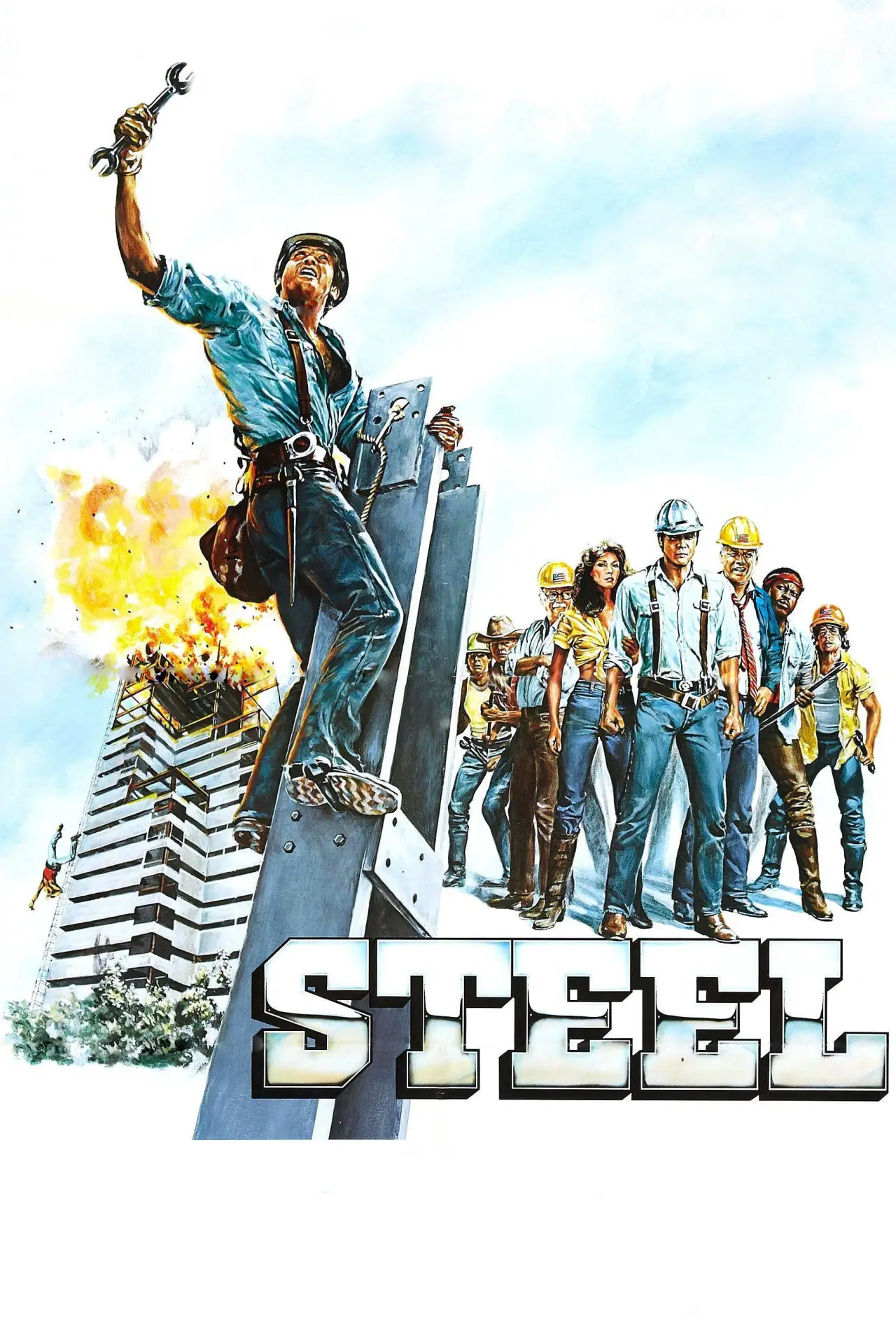 Plakat filmowy "Steel"