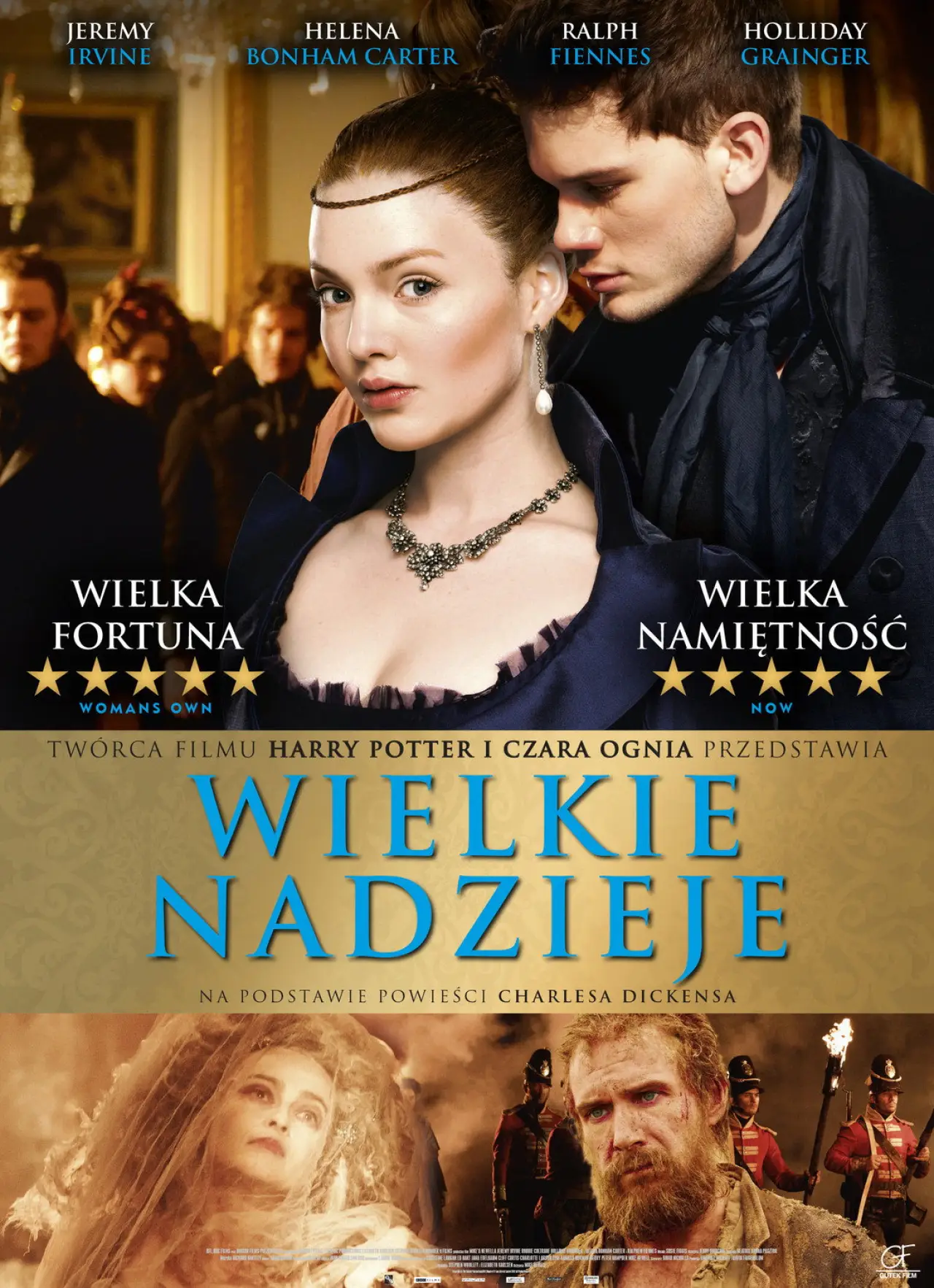 Plakat filmowy "Wielkie nadzieje"
