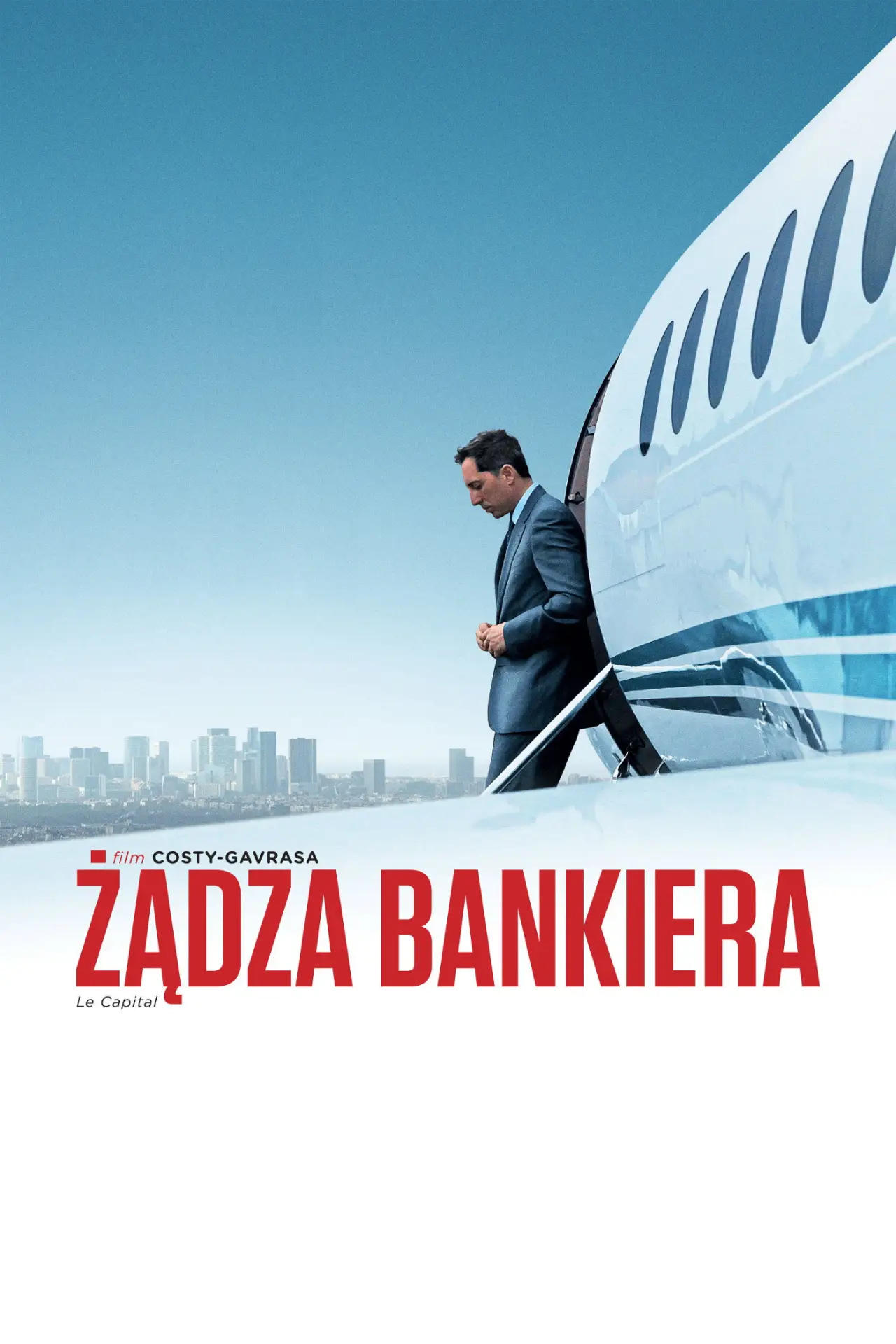 Plakat filmowy "Żądza bankiera"