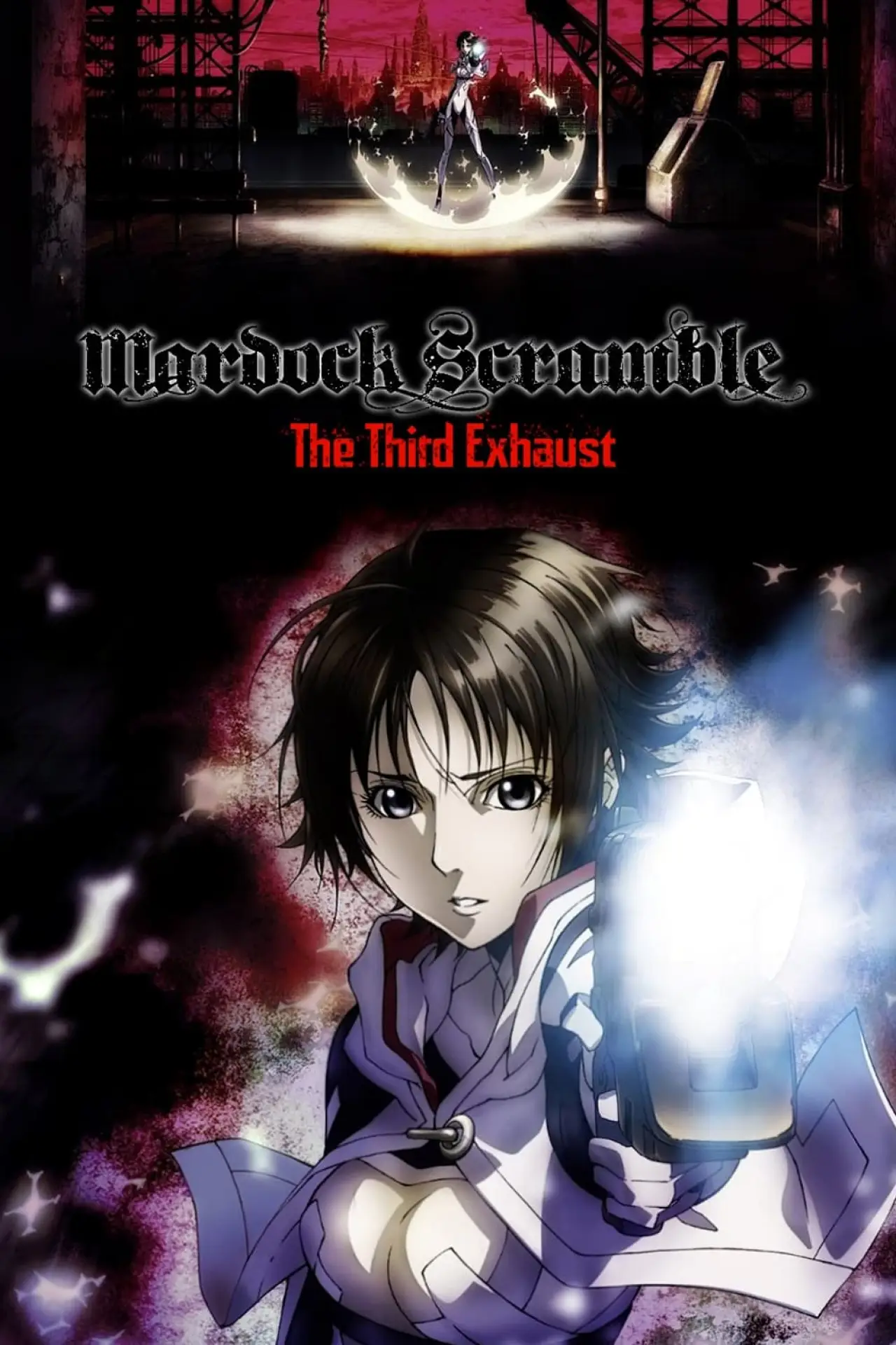 Plakat filmowy "Mardock Scramble: Trzecie wyczerpanie"