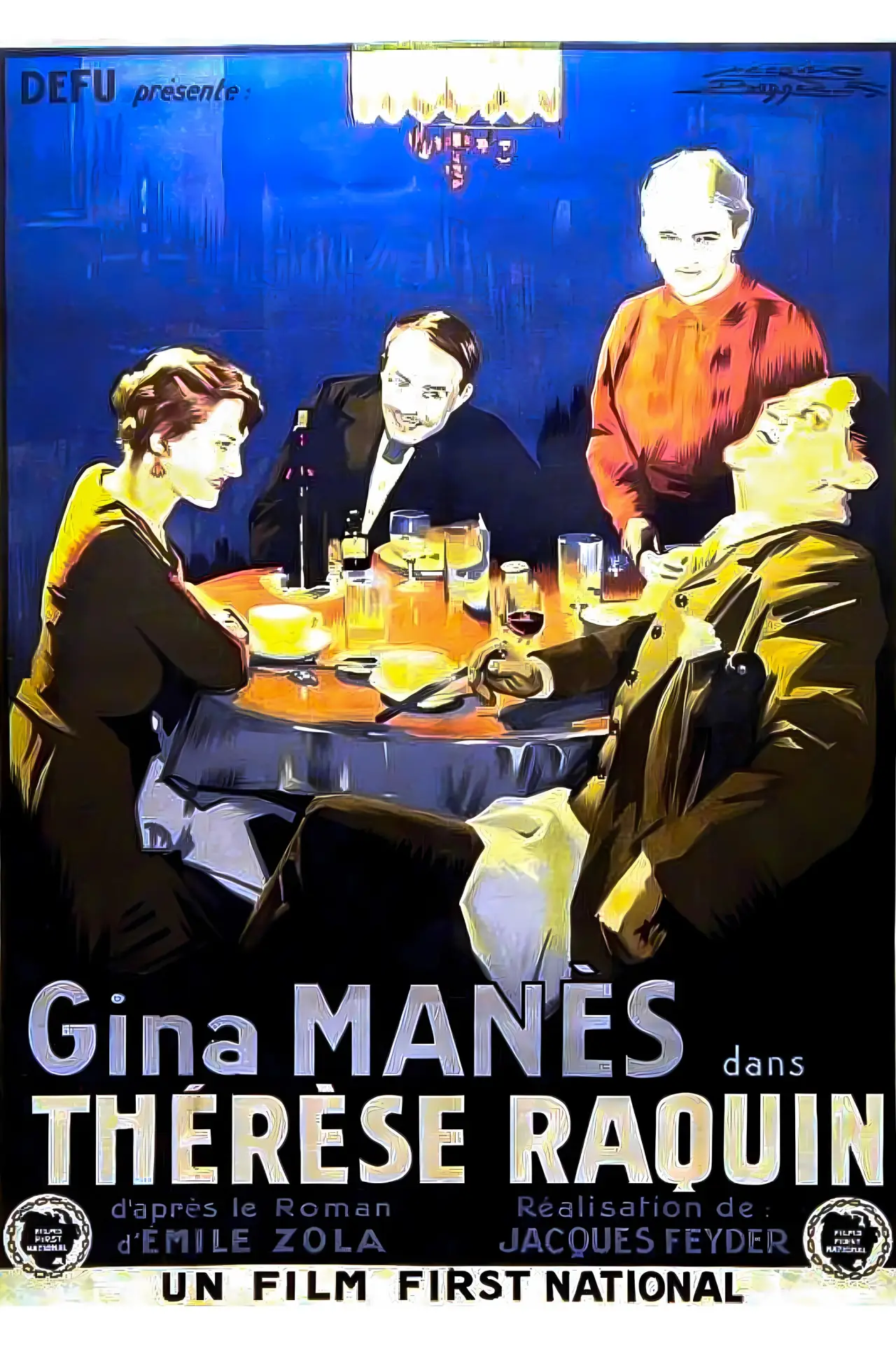 Plakat filmowy "Thérèse Raquin"