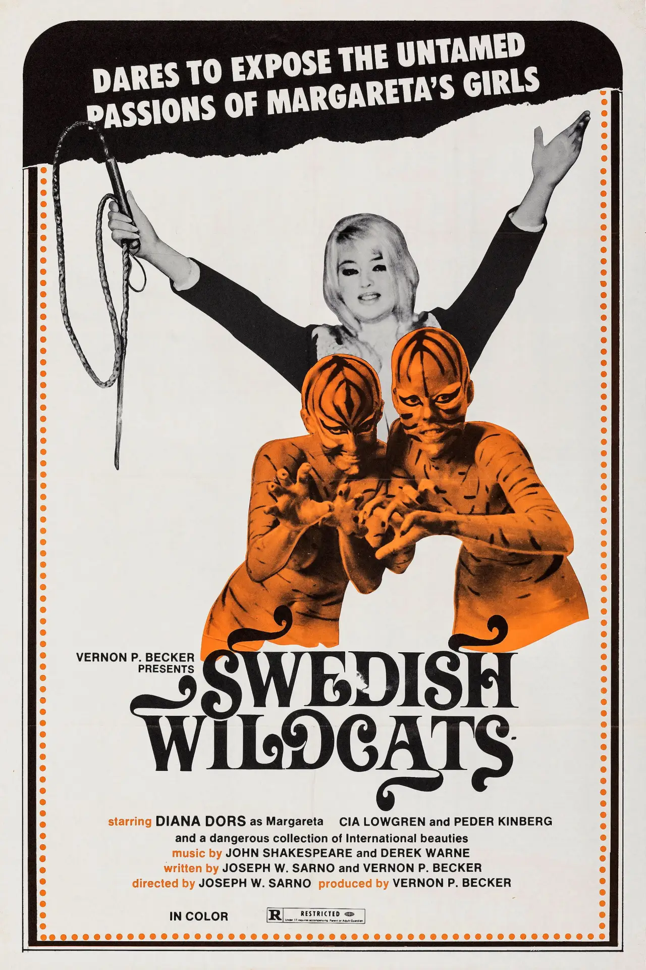 Plakat filmowy "Swedish Wildcats"