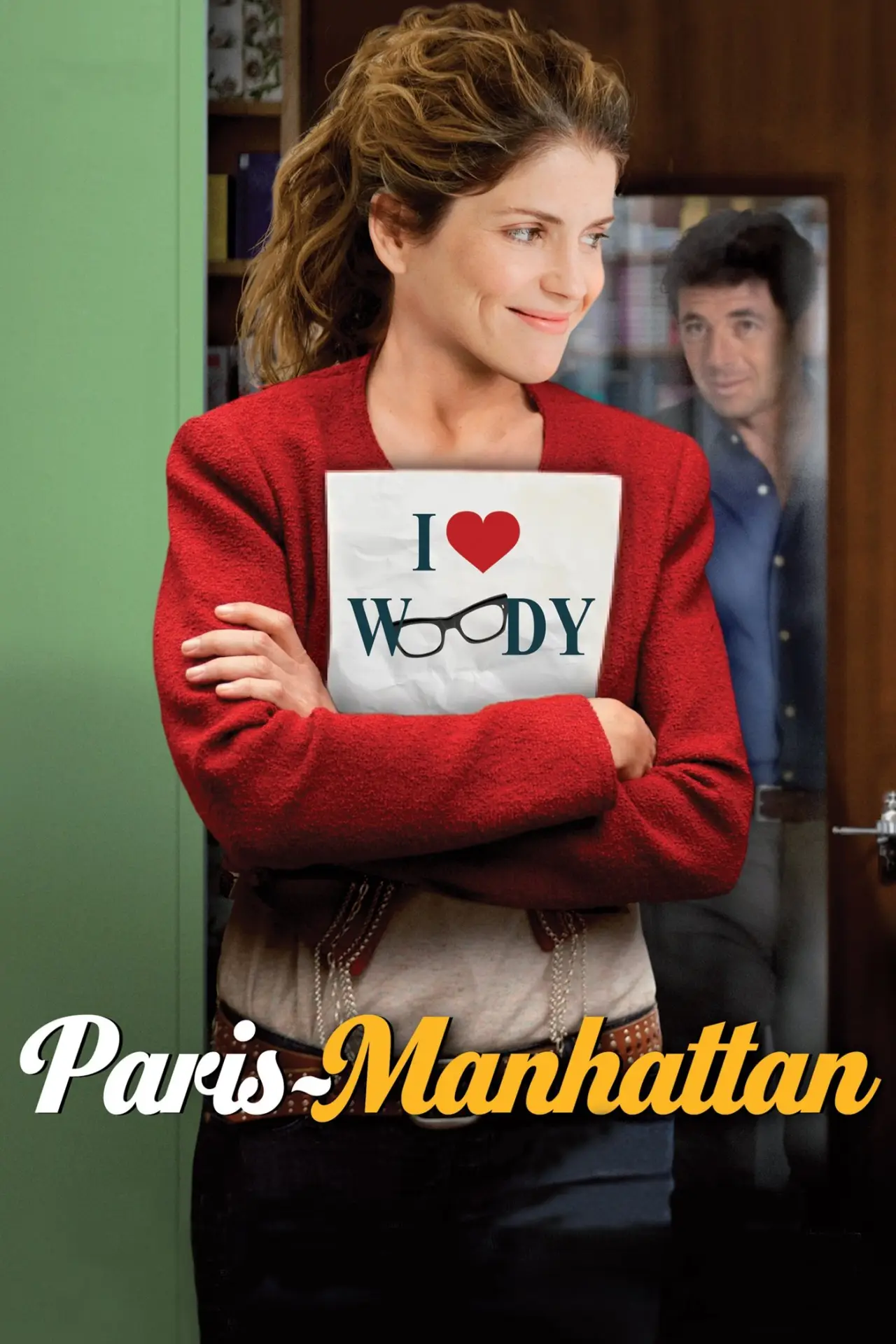 Plakat filmowy "Paryż - Manhattan"
