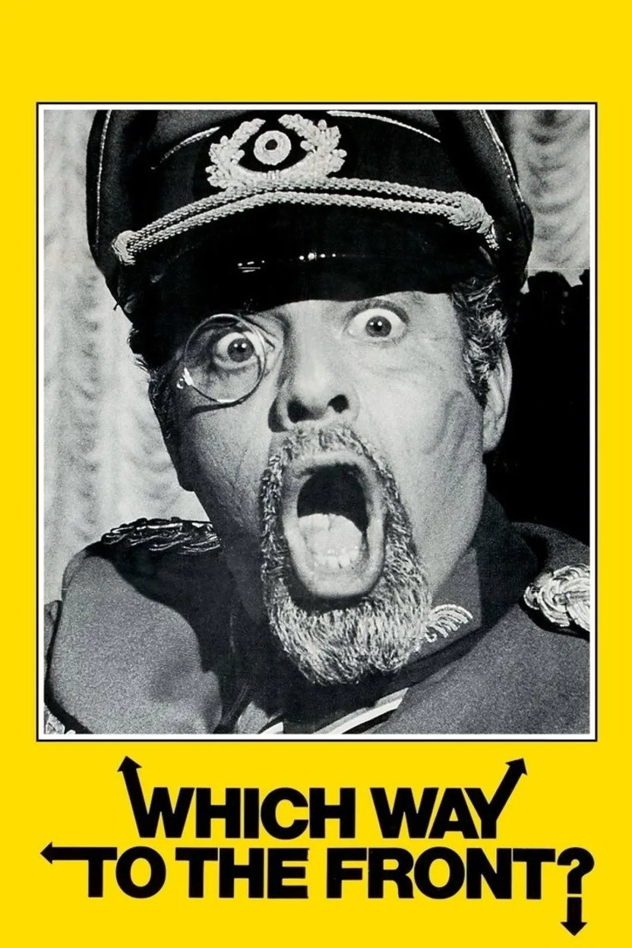 Plakat filmowy "Which Way to the Front?"